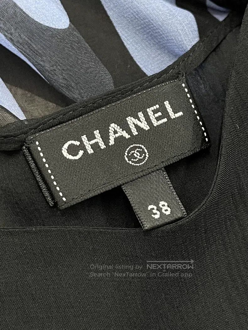 Chanel Chanel 22S colour printed silk long sleeves Size XS / US 0-2 / IT 36-38 - 5 Thumbnail