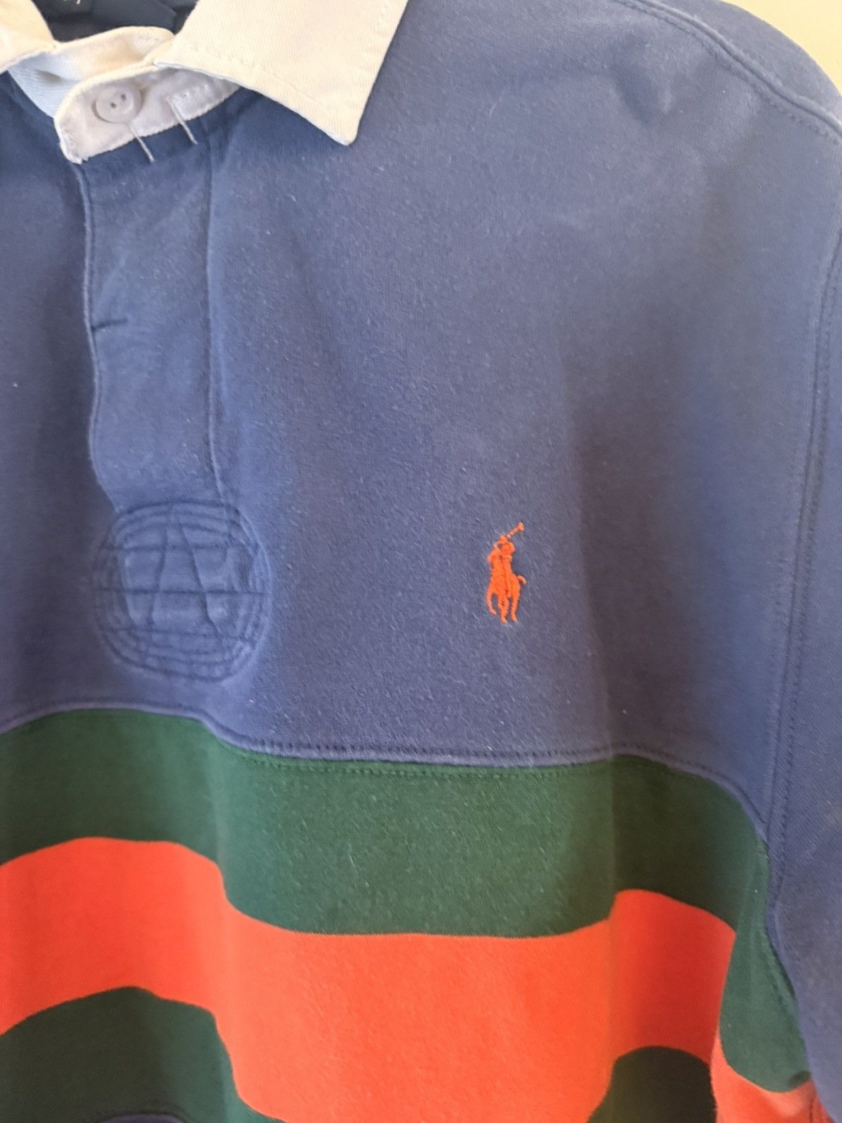 Polo Ralph Lauren Vintage Polo Ralph Lauren Rugby Size US L / EU 52-54 / 3 - 3 Thumbnail