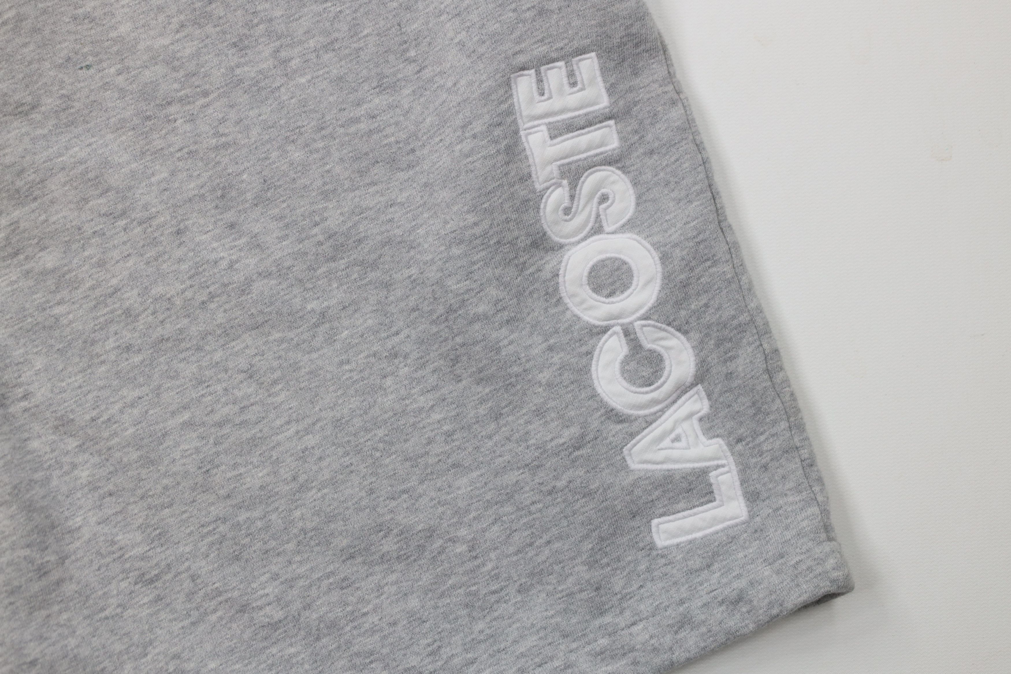 Lacoste × Vintage Lacoste Sport Out Croc Logo Above Knee Sweatpants Shorts Size US 38 / EU 54 - 13 Thumbnail
