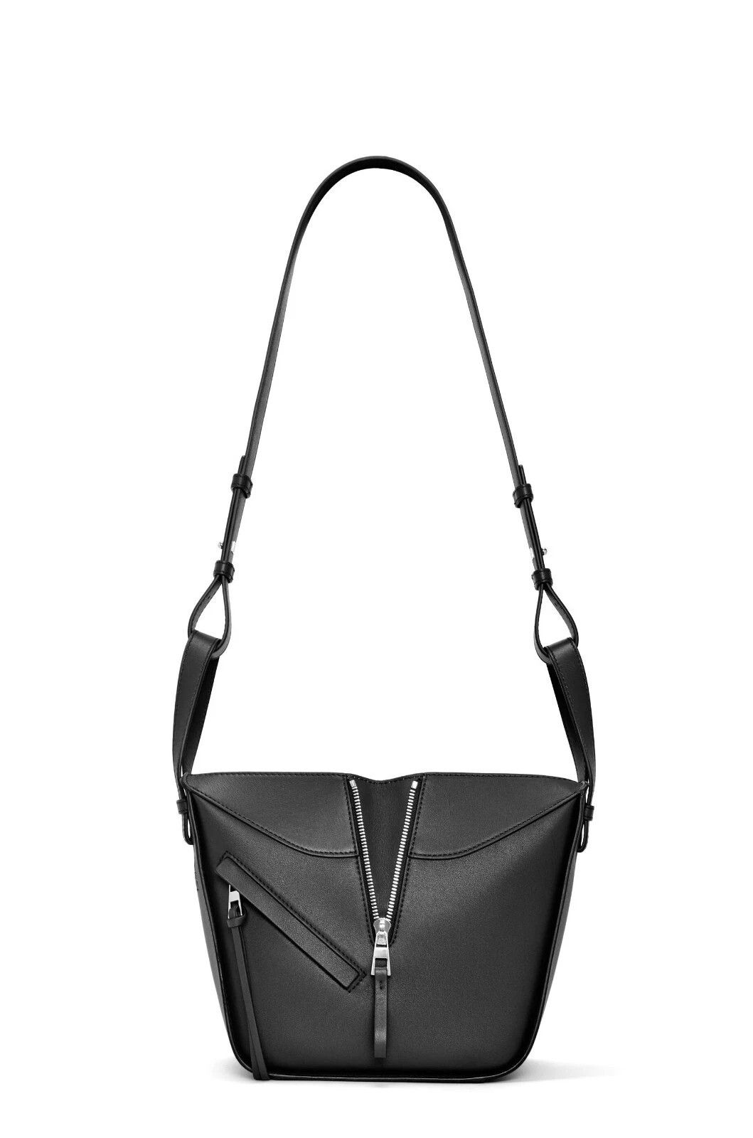 Loewe LOEWE Hammock Compact Black Leather Handbag Authentic Size ONE SIZE - 4 Thumbnail