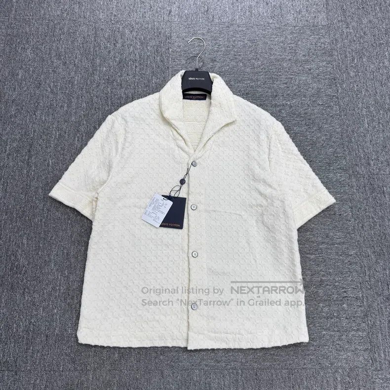 Louis Vuitton Louis Vuitton Fw25 jacquard Terry short sleeves Size US S / EU 44-46 / 1 - 1 Thumbnail