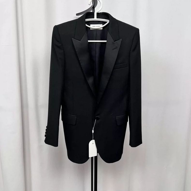 Saint Laurent Paris Saint Laurent Black Suit Size 36 Size US XS / EU 42 / 0 - 1 Thumbnail