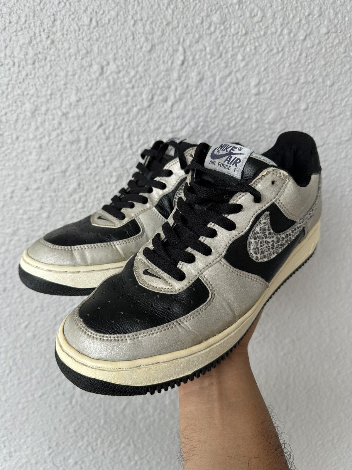 Nike RARE 2001 Air Force 1 Snakeskin OG Size US 8.5 / EU 41-42 - 1 Thumbnail