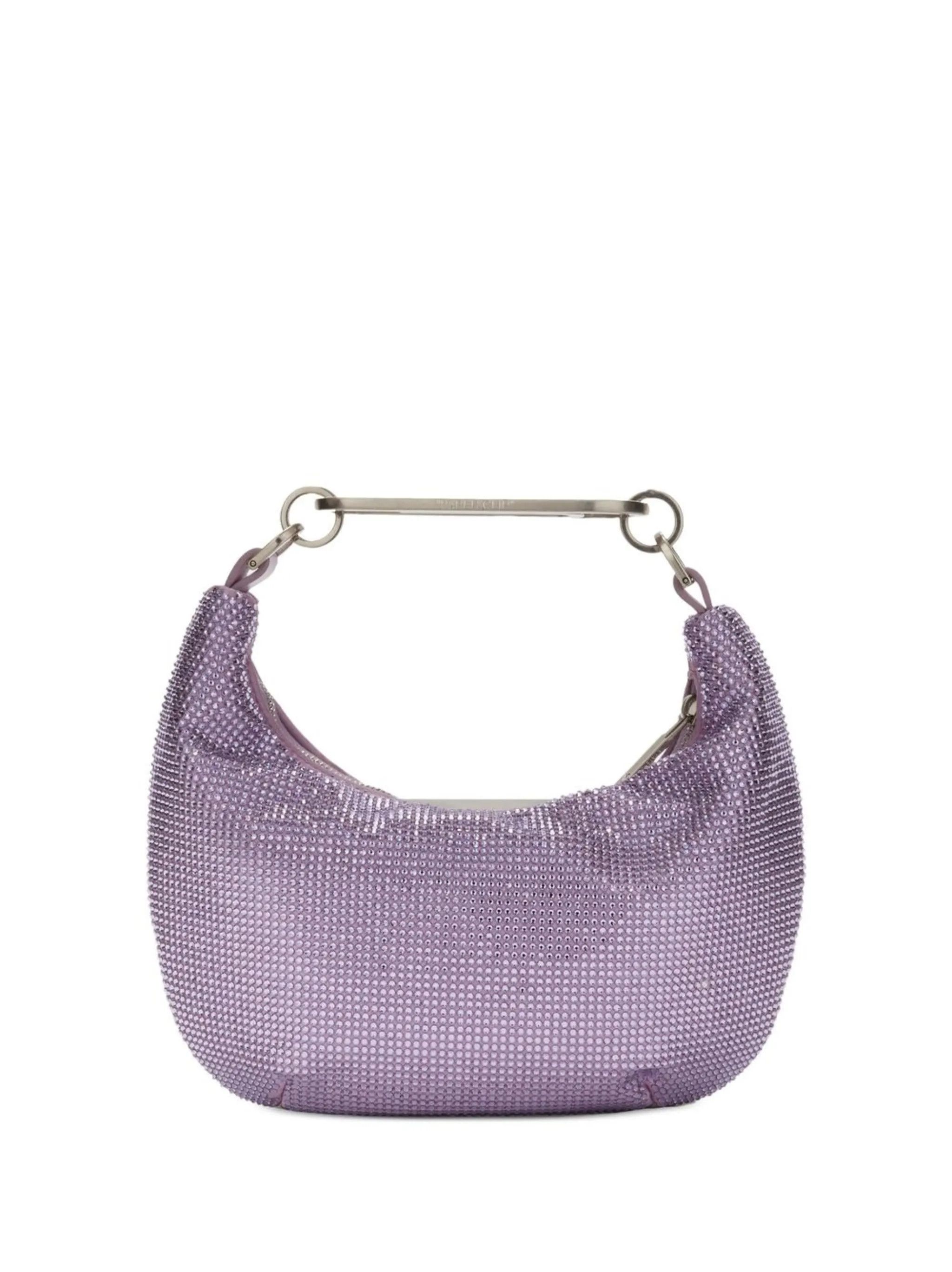 Off-White o1gr1nt0125 Size: OS / Paperclip Hobo Strass 20 Bag in Lilac Size ONE SIZE - 1 Thumbnail
