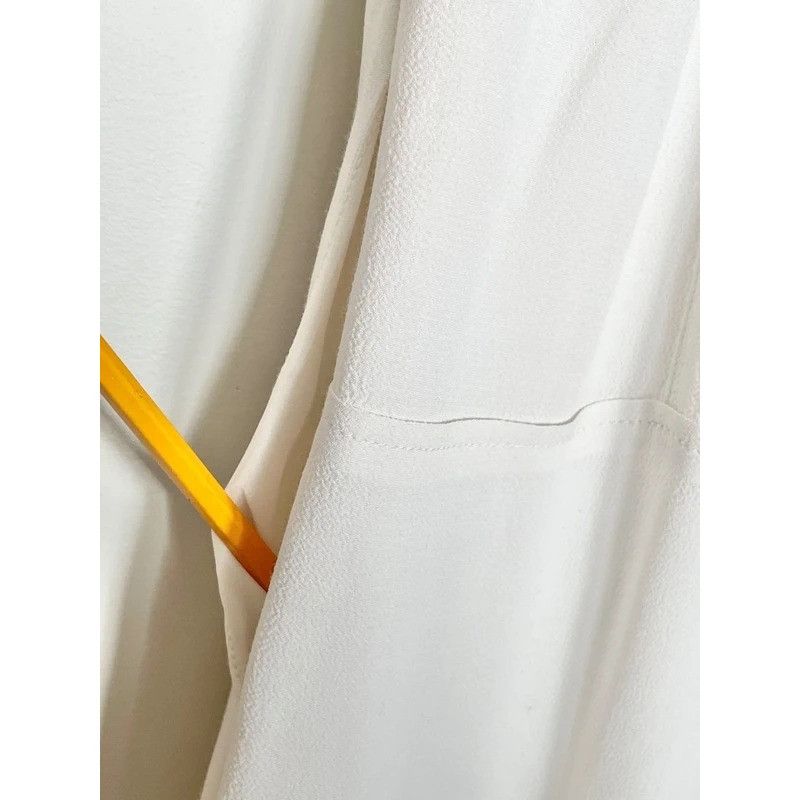 Burberry Burberry Brit Gray White Knee Length Mini Dress US Size 4 Size XS / US 0-2 / IT 36-38 - 13 Thumbnail