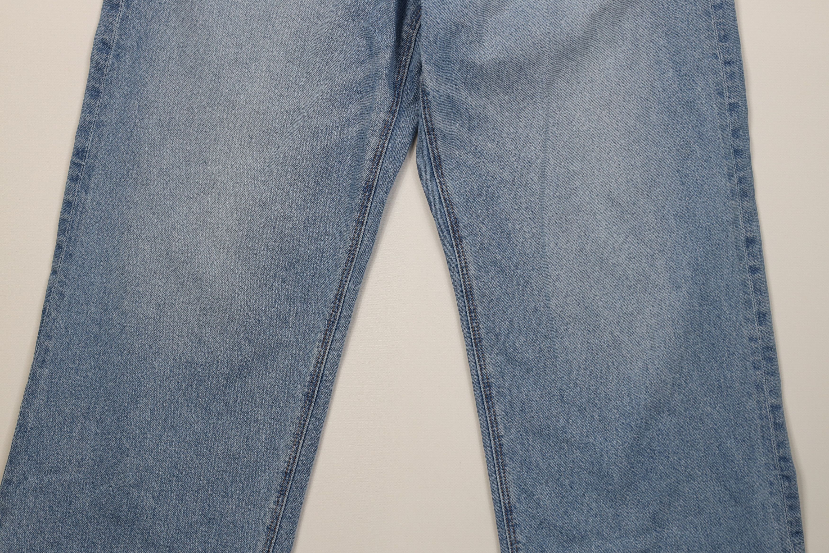American Eagle Outfitters Vintage Y2K American Eagle Stovepipe Wide Leg Denim Jeans Size 34" / US 12 / IT 48 - 3 Thumbnail
