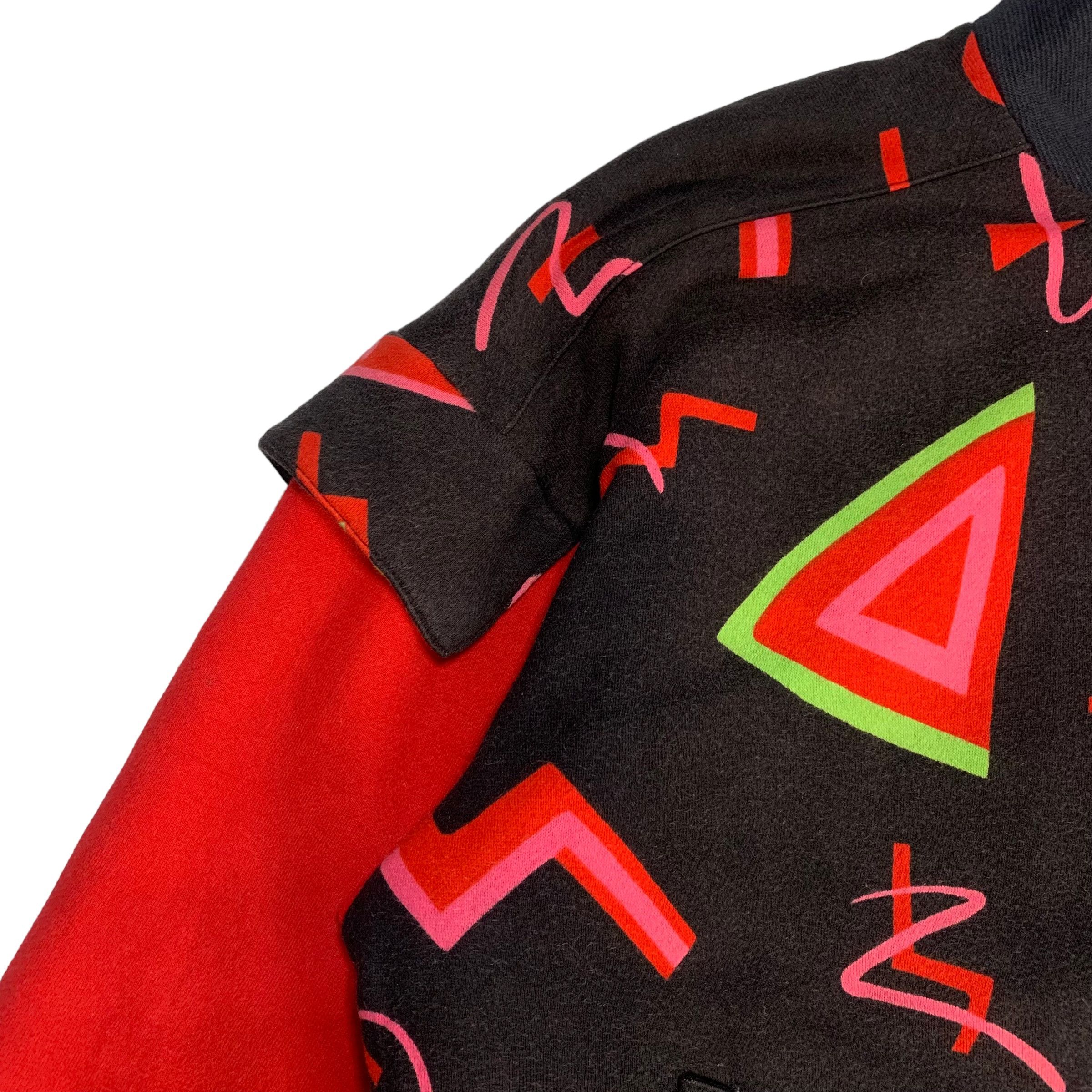 Kansai Yamamoto Vintage 80s Kansai Abstract Frog Design Bomber Jacket Size US M / EU 48-50 / 2 - 6 Thumbnail