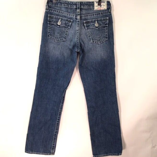 True Religion True Religion Jeans Women 16 Bootcut 27x27.5 Blue Regular Womens Size 38" / US 16 / IT 52 - 2 Thumbnail