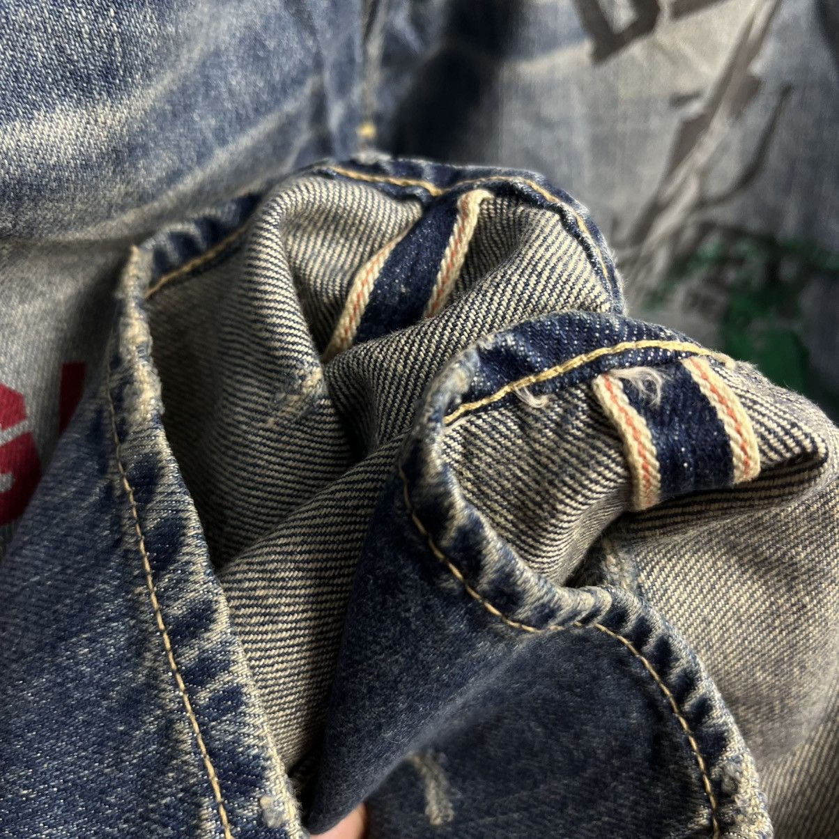 Designer × Hysteric Glamour × Japanese Brand RARE Hysteric Glamour Detroit Selvedge Denim Size US 32 / EU 48 - 11 Thumbnail