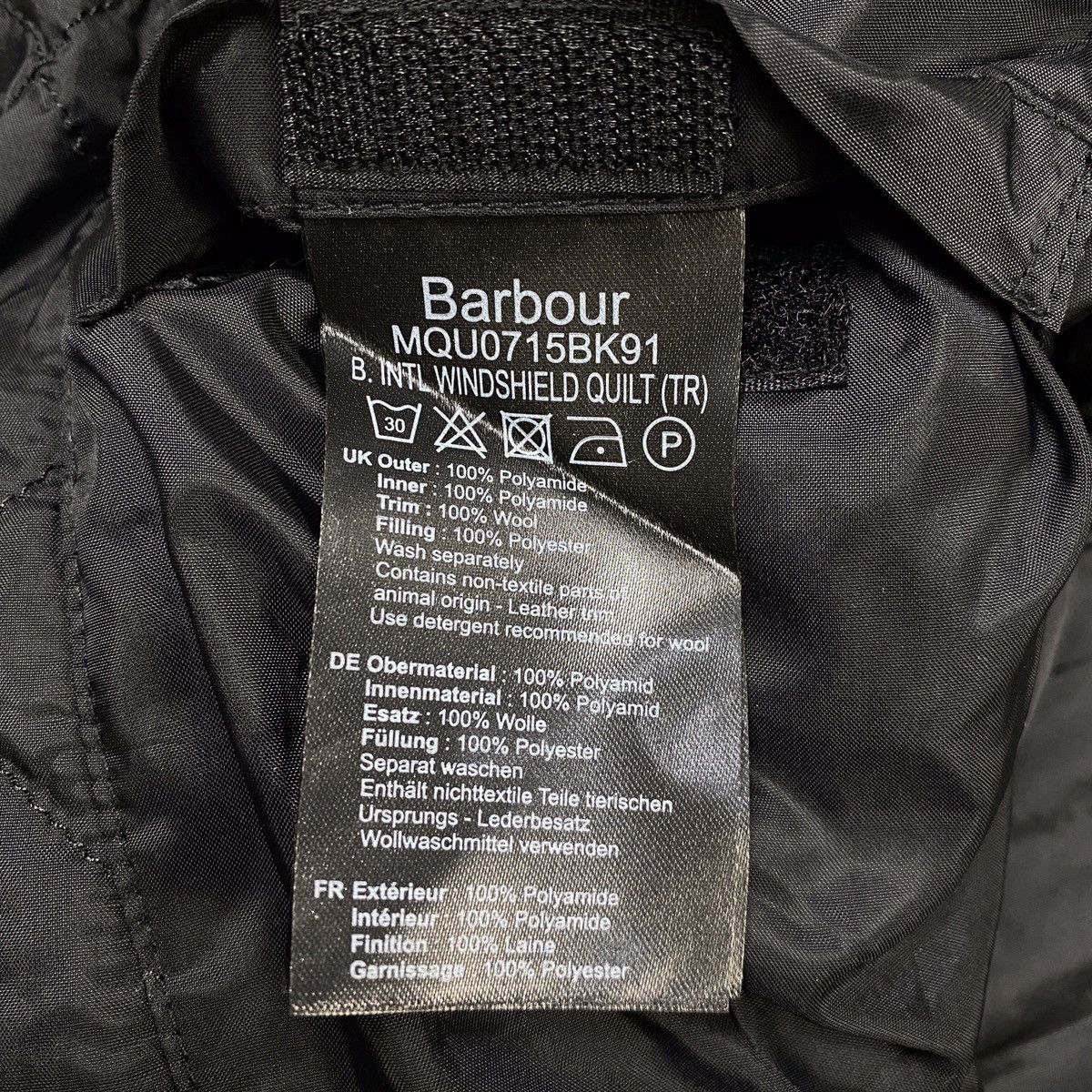 Barbour Barbour B. INTL Windshield Quilted Jacket Size US M / EU 48-50 / 2 - 9 Thumbnail