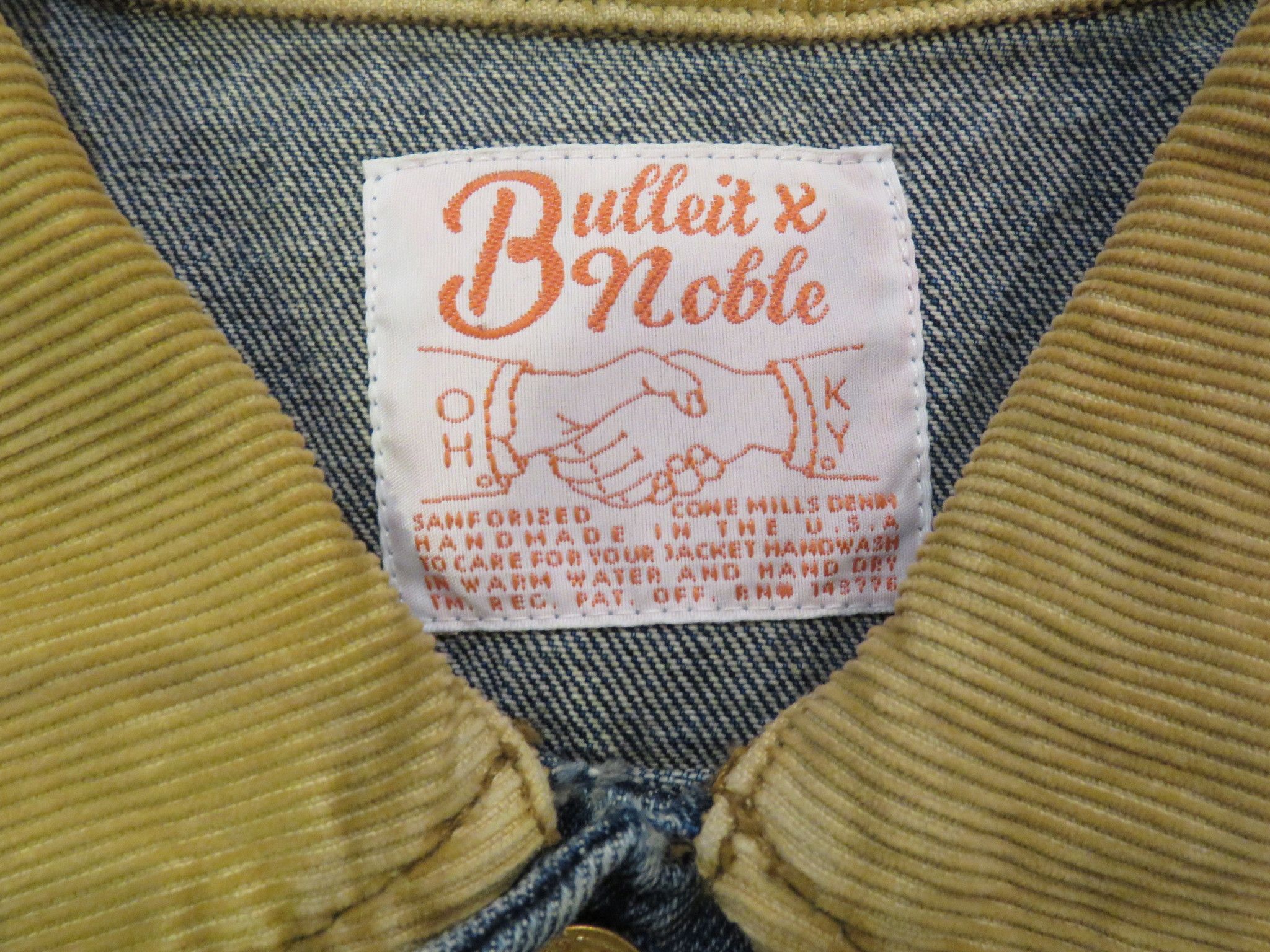 Other Bulleit x Noble Barrel-Aged Jacket USA Cone Mills NWOT L Size US L / EU 52-54 / 3 - 3 Thumbnail