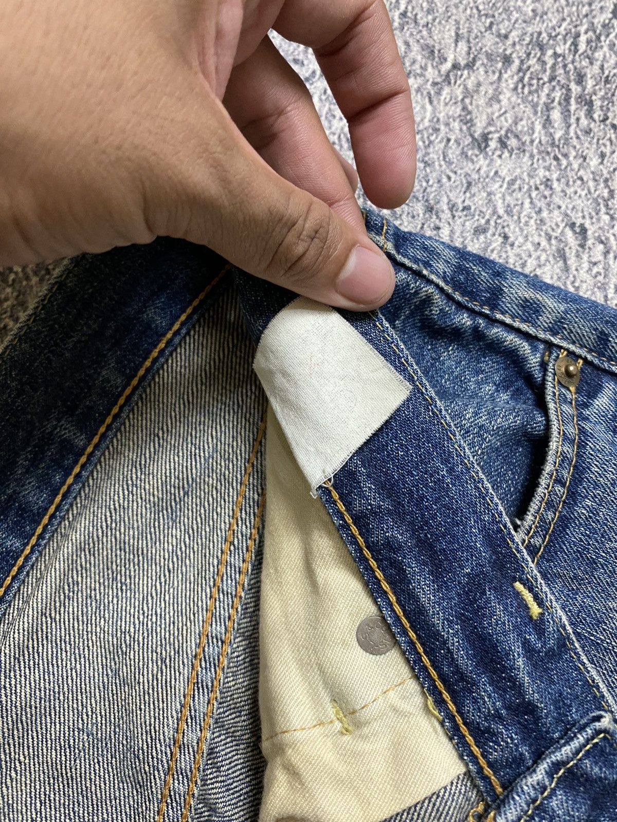 Levi's Vintage Clothing LEVIS 502 BIG E SELVEDGE DENIM Size US 31 - 4 Thumbnail