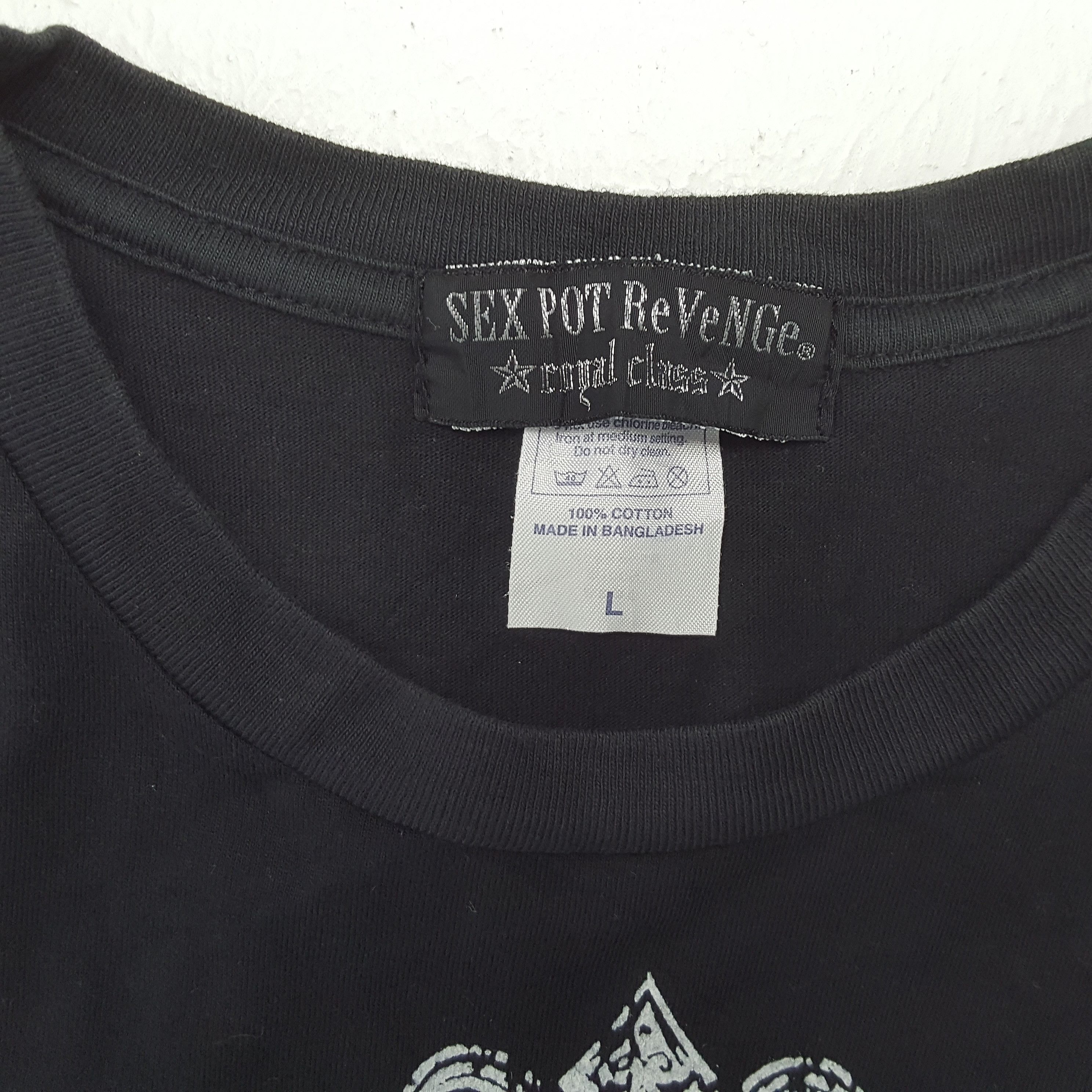 Vintage SEX POT REVENGE Japanese Rock Band Tshirt Size US M / EU 48-50 / 2 - 7 Thumbnail