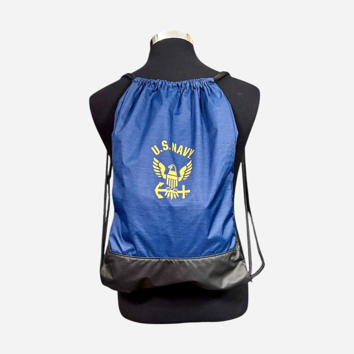 Nike Nike U.S. Navy Logo Blue Black Drawstring Brasilia Gym-pack Size ONE SIZE - 1 Thumbnail