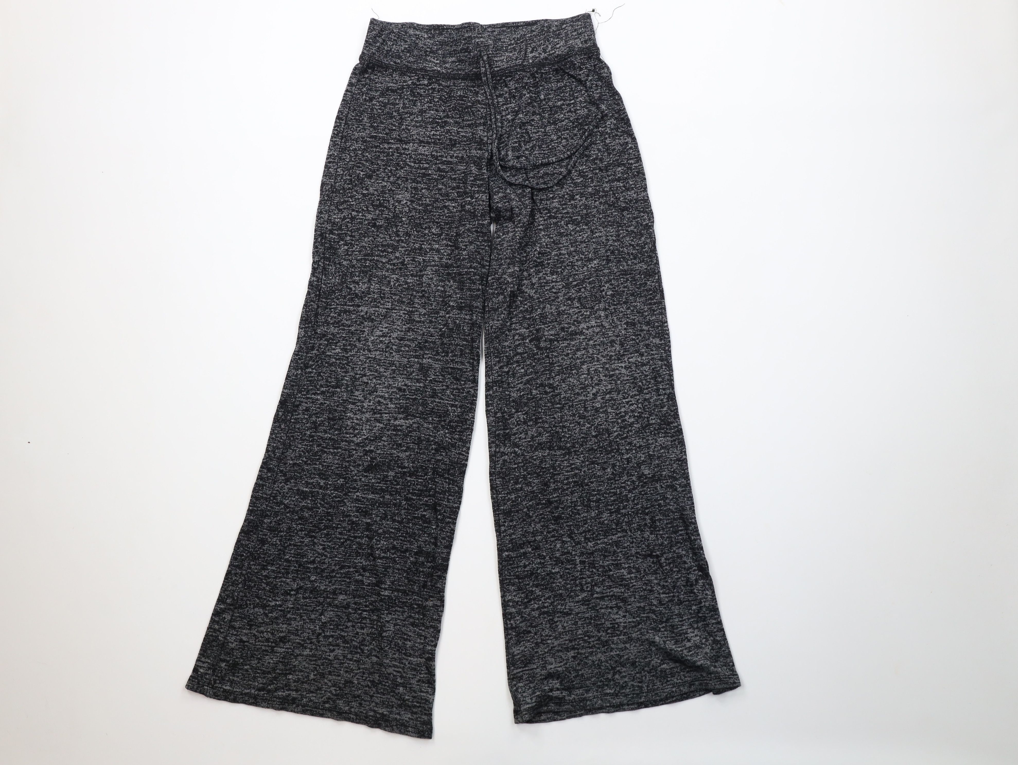 Vintage Vintage Y2K Streetwear Knit Wide Leg Sweatpants Pants USA Size 26" / US 2 / IT 38 - 1 Thumbnail
