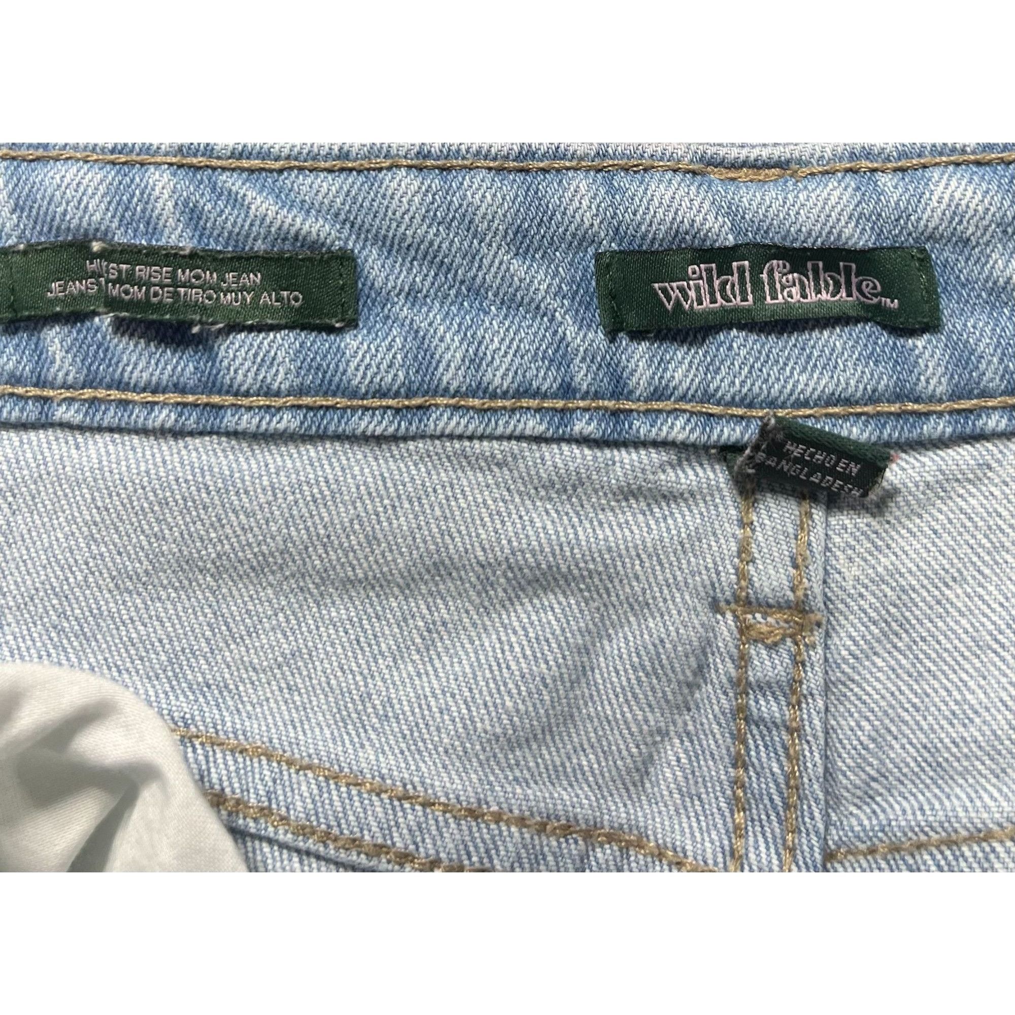 Other Wild Fable - Women's High-Rise Skinny Jeans Distressed - Lig Size 24" / US 00 / IT 34 - 9 Thumbnail