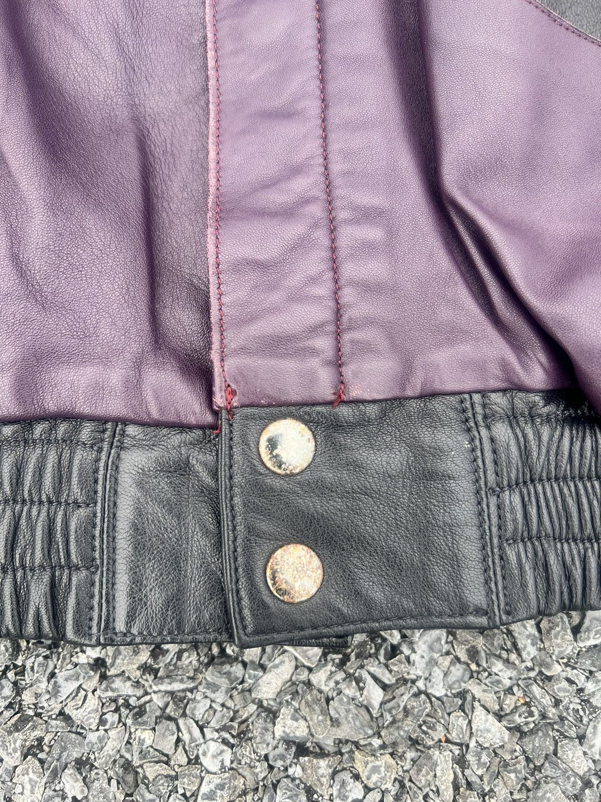 Designer × Vintage Vintage Plymouth Prowler Lamb Leather All Embroidered Jacket Size US M / EU 48-50 / 2 - 6 Thumbnail