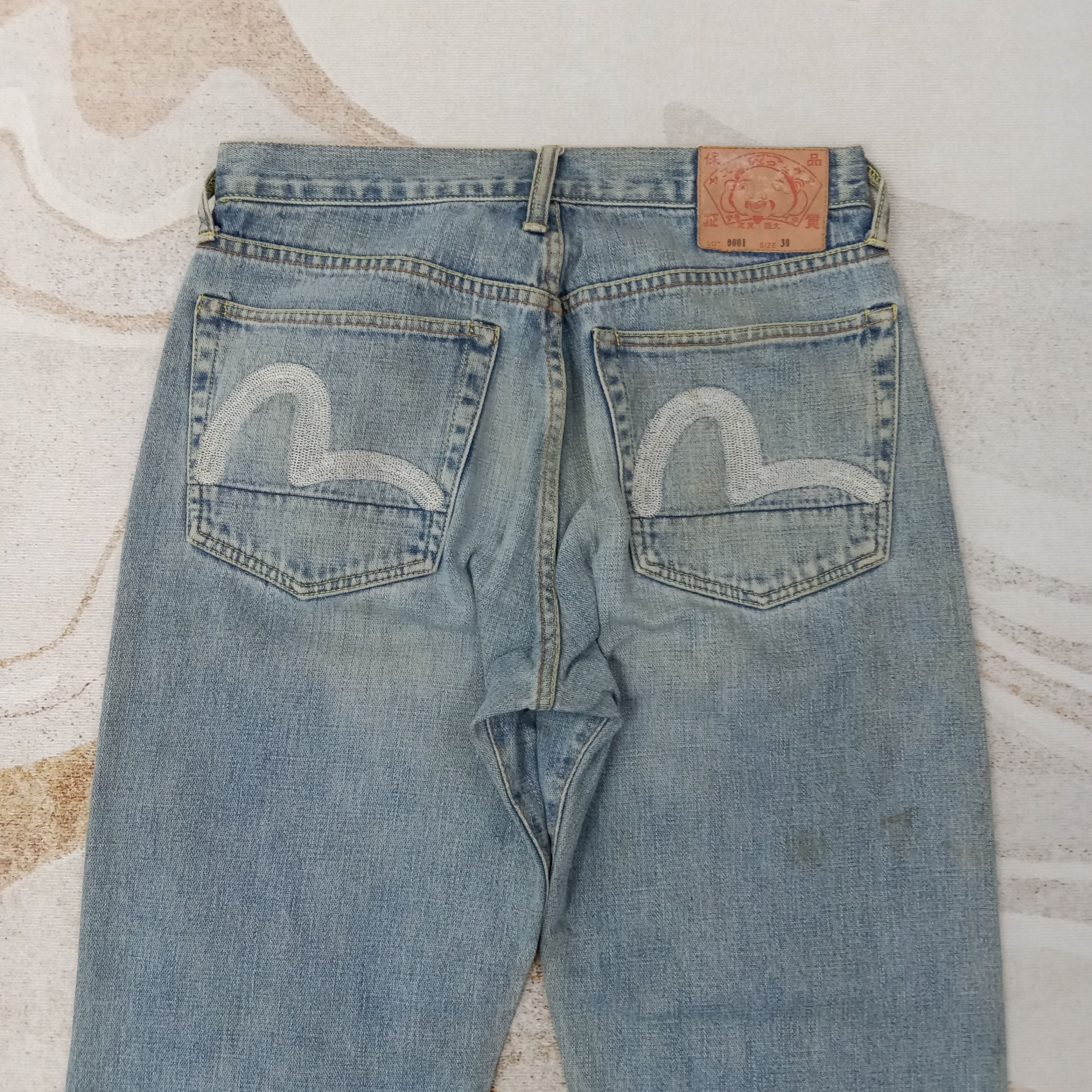Evisu Evisu Japanese Daicock Custom Art Denim Jeans C228N27 Size US 30 / EU 46 - 7 Thumbnail