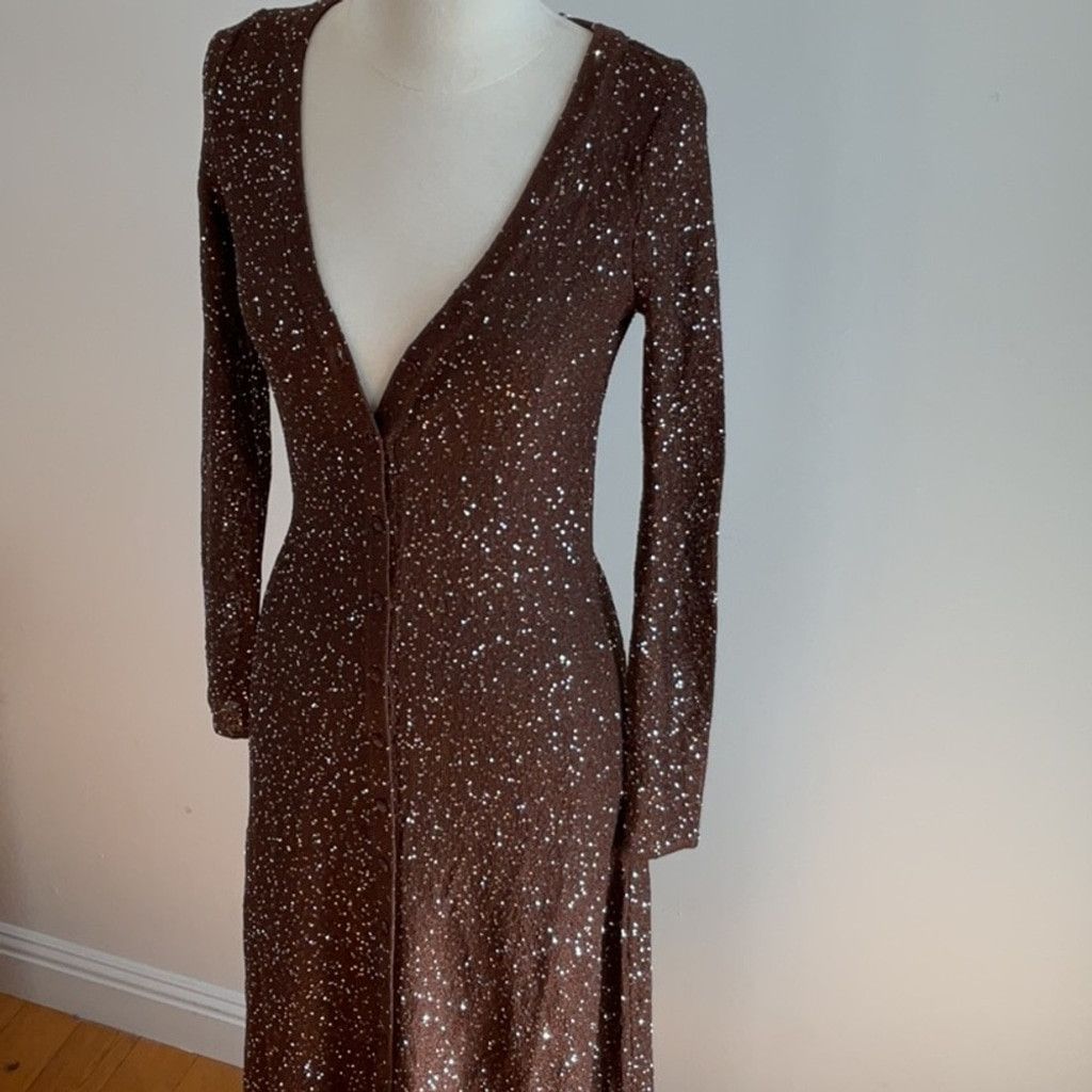 MISA Los Angeles MISA Los Angeles Rafael Cardigan Dress, Size: M Size M / US 6-8 / IT 42-44 - 11 Thumbnail