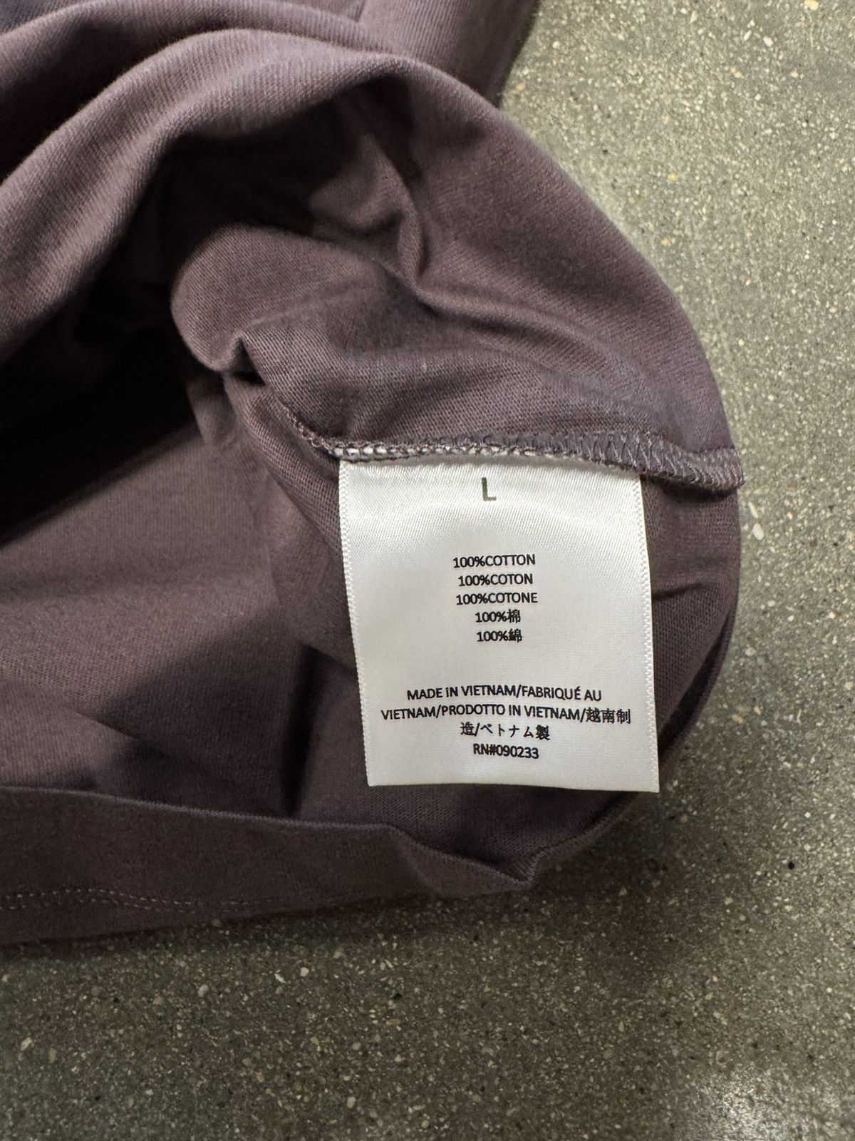Fear of God Fear of God Essentials SS Tee Plum Size US L / EU 52-54 / 3 - 3 Thumbnail
