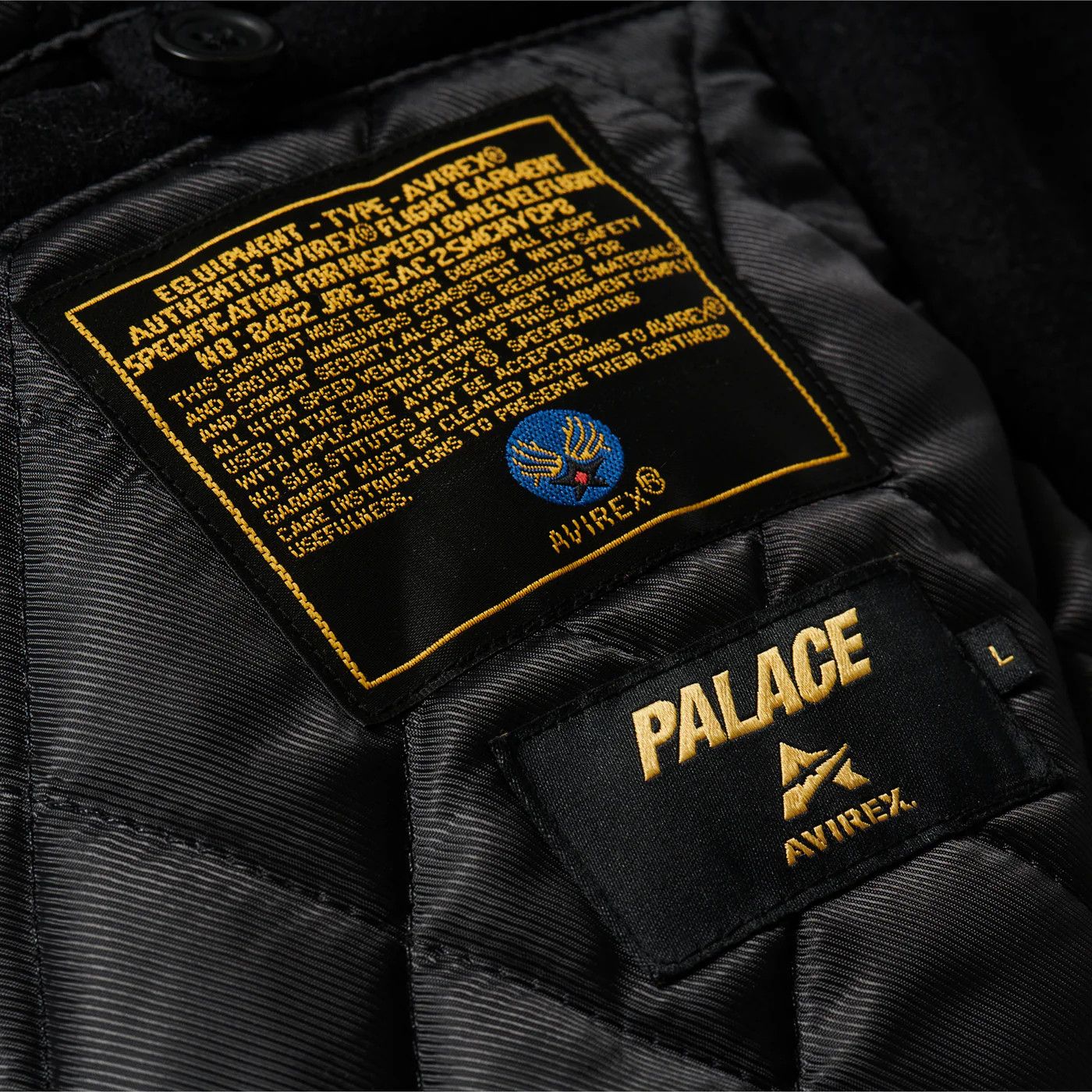 Avirex × Palace Palace Avirex Jacket Black Size US L / EU 52-54 / 3 - 13 Thumbnail