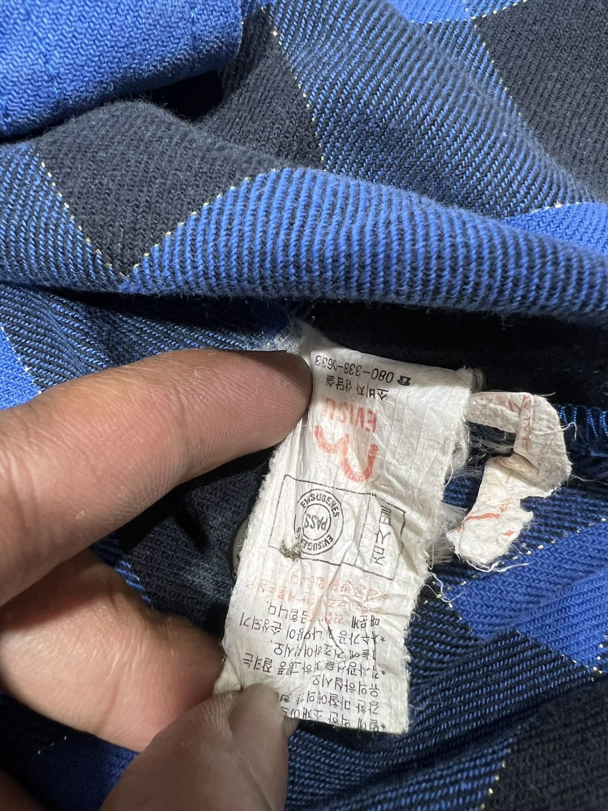 Number (N)ine 2000s Archival Evisu Hysteric Raf Plaid Shirt y2k Lgb Ifsix Size US M / EU 48-50 / 2 - 10 Thumbnail