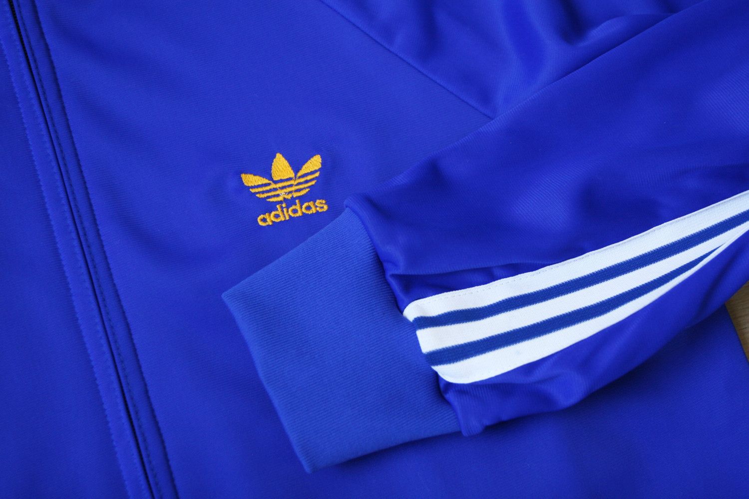 Adidas Vintage Adidas 1980s Made in England Tracksuit Full SET Rare Size US L / EU 52-54 / 3 - 4 Thumbnail