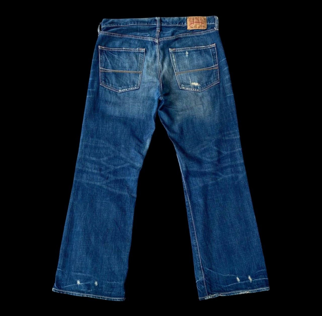 Other DISTRESSED ABERCROMBIE & FITCH BLUEWASH RIPPED DENIM W34X30 Size US 34 / EU 50 - 8 Thumbnail