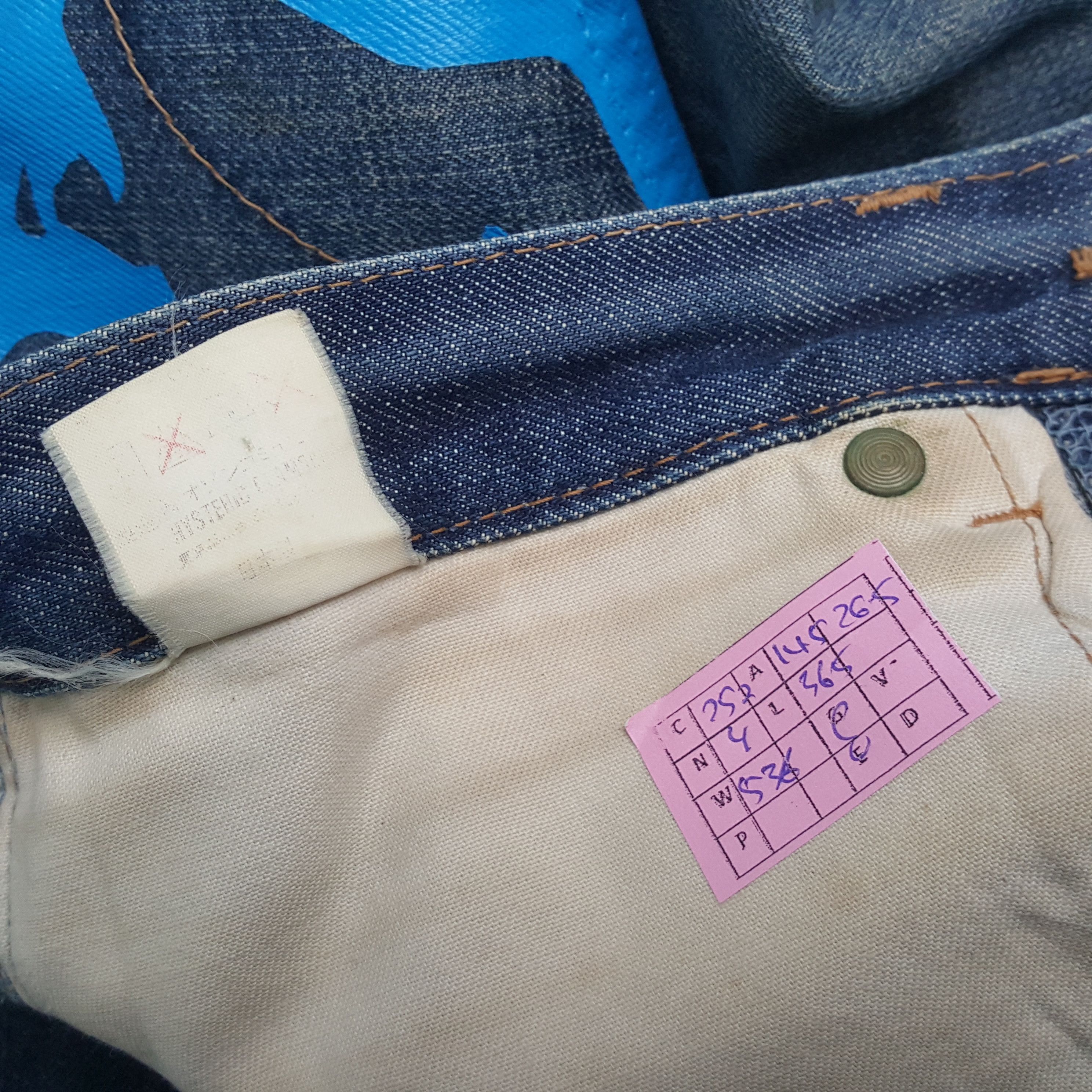 Hysteric Glamour × Japanese Brand × Vintage HYSTERIC GLAMOUR Japanese Brand Streetwear Custom Jeans Size US 29 - 13 Thumbnail