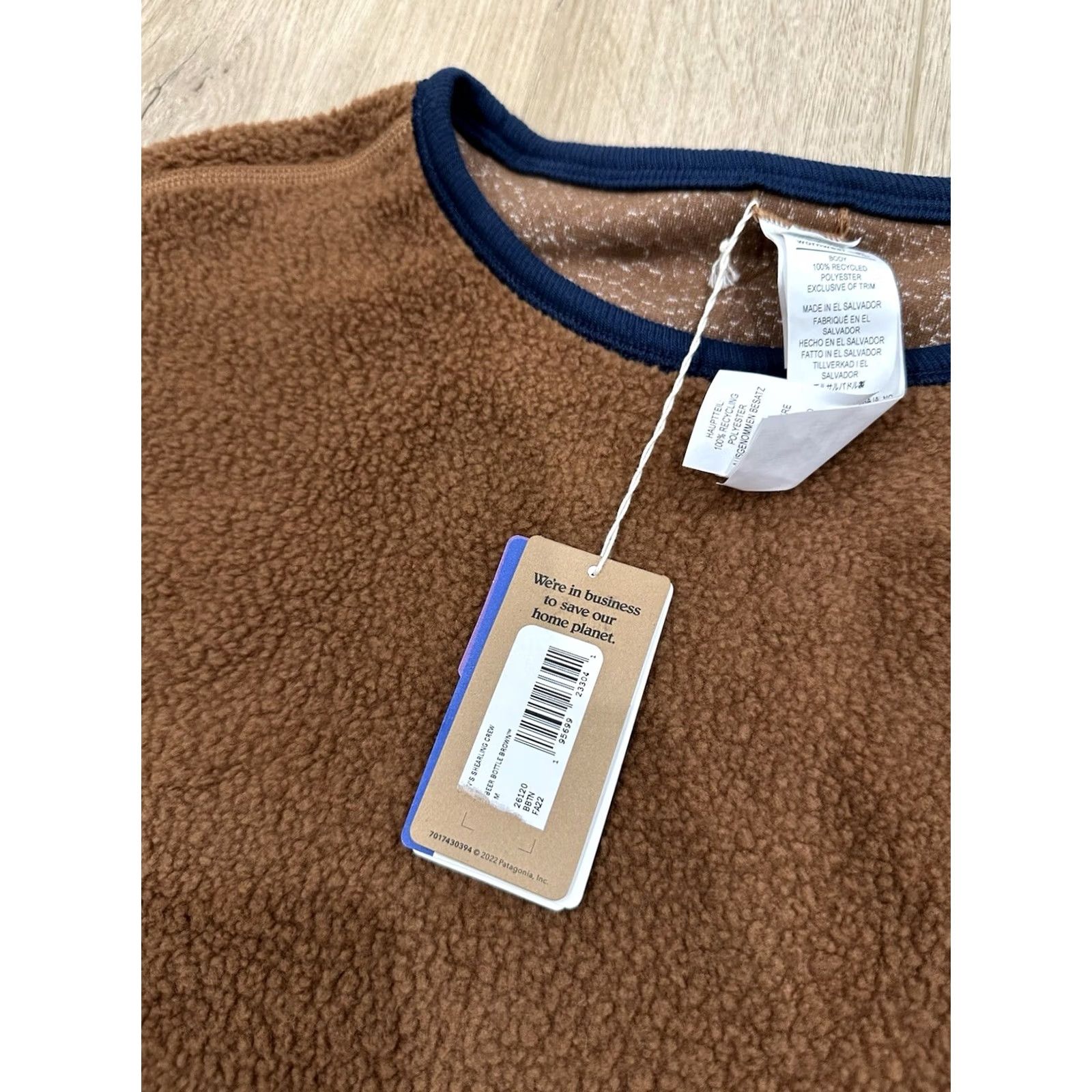 Patagonia Patagonia Sweatshirt Crew Neck Fleece Reversible Relaxed Fit Womens M Brown Size M / US 6-8 / IT 42-44 - 7 Thumbnail