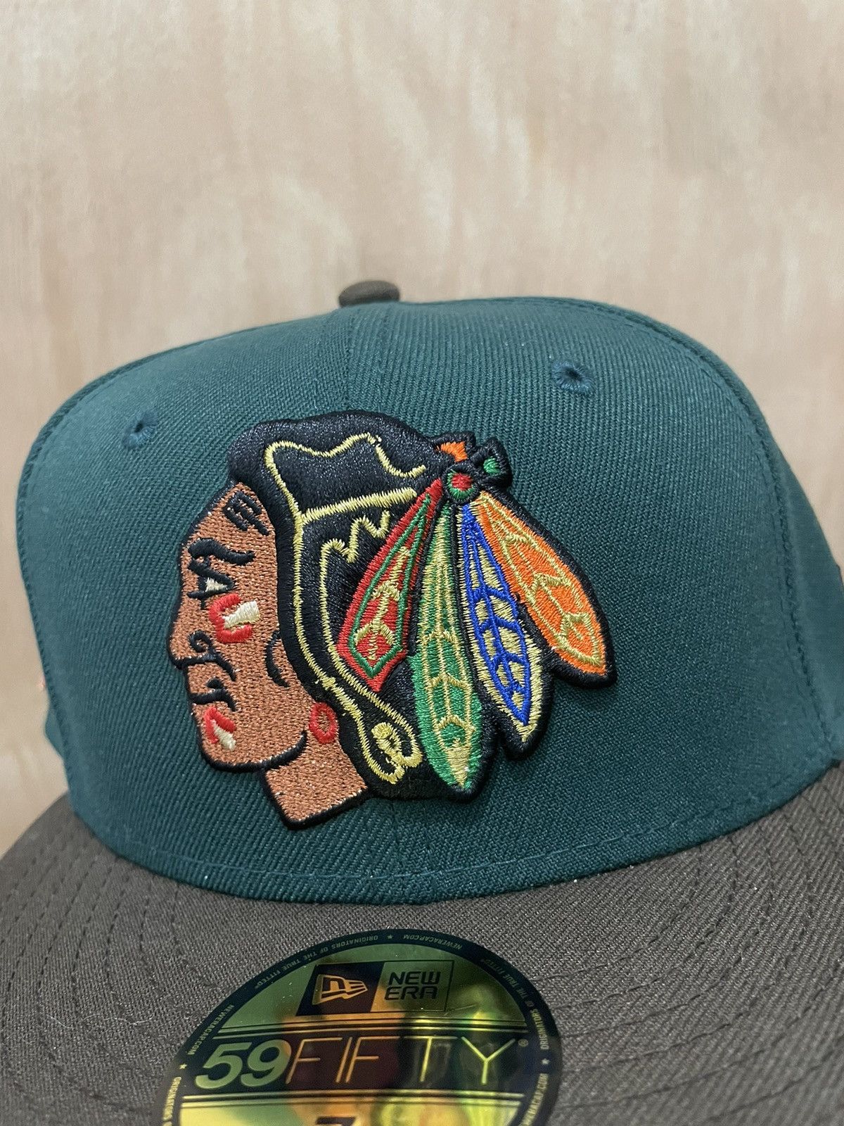 New Era Topperz Chicago Blackhawks new era fitted size 7 brand new Size ONE SIZE - 2 Thumbnail