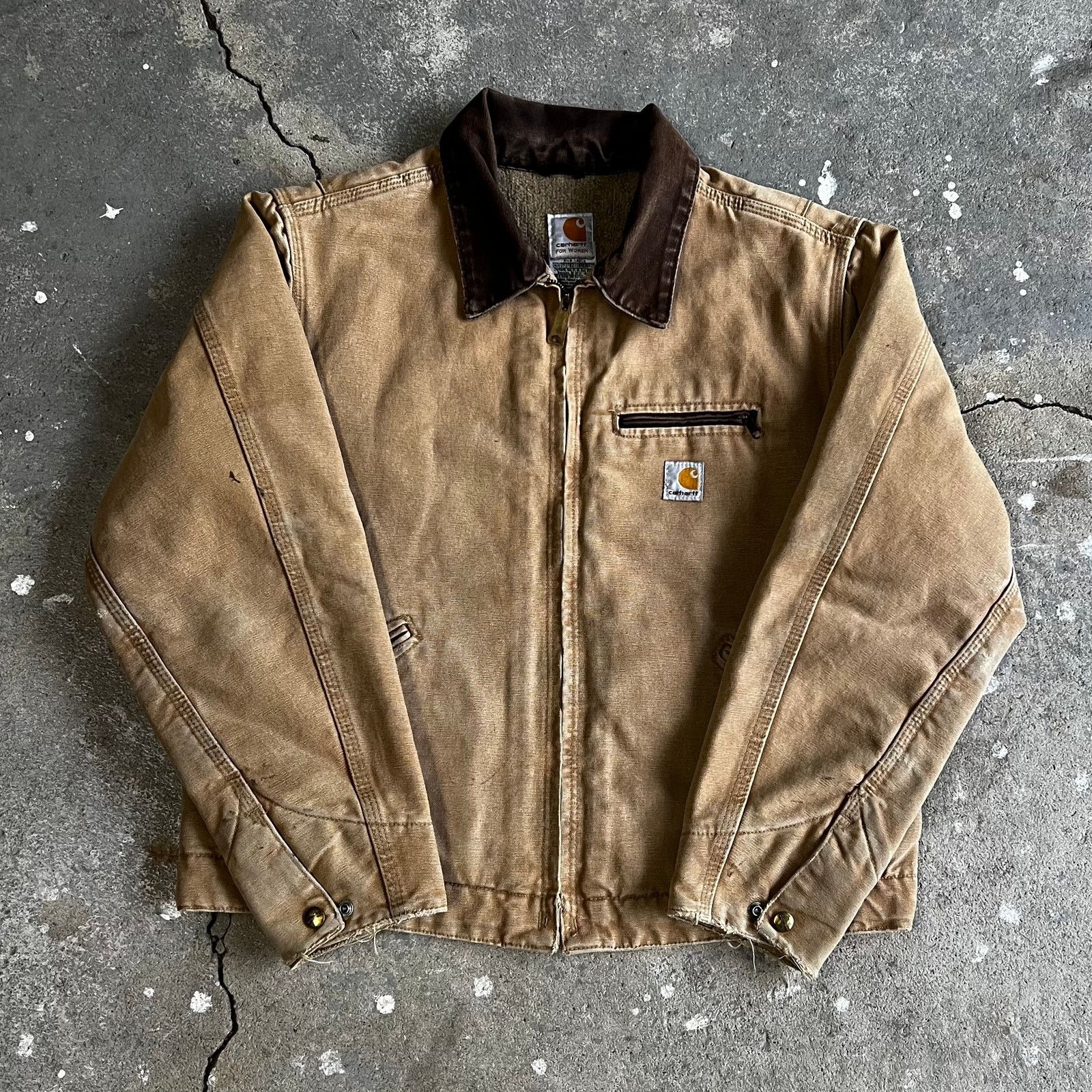 Carhartt × Streetwear × Vintage Carhartt Detroit Jacket WJ097 DTL