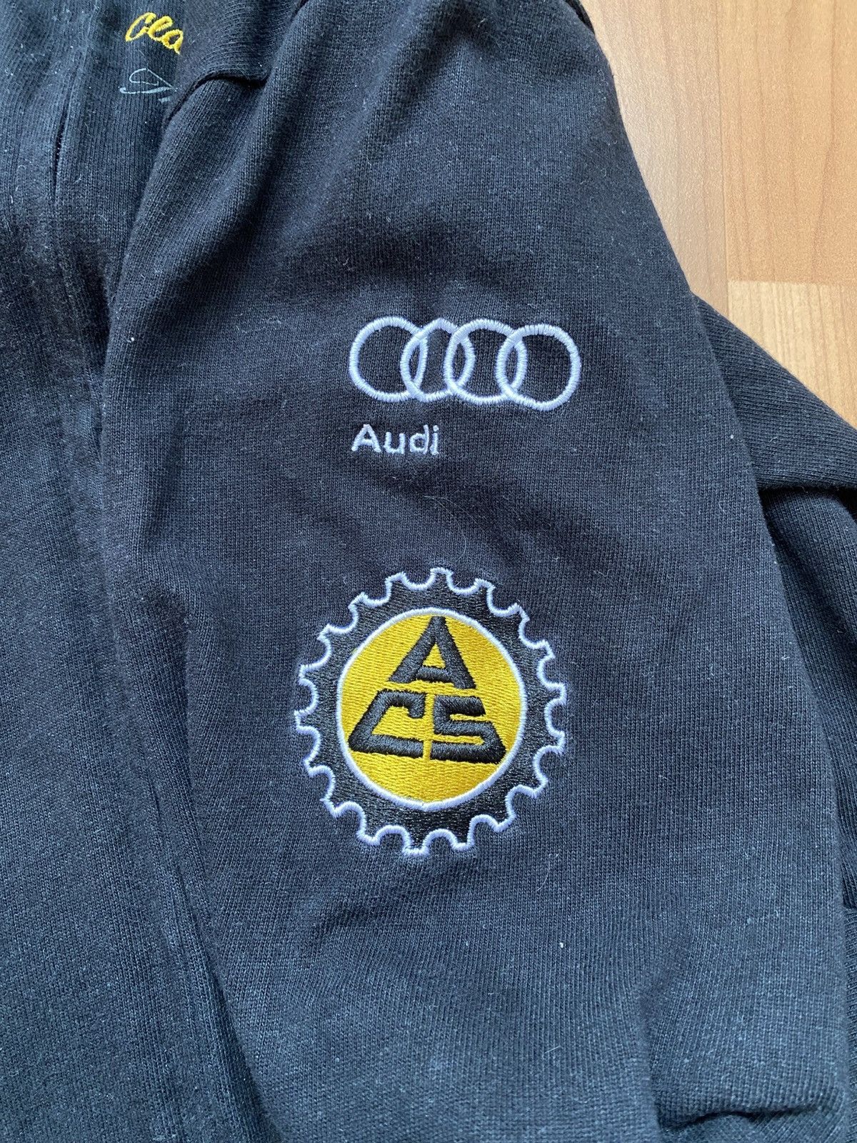 Untitled Artworks Audi Champion Speed Passion Car Racing Black Men’s Jacket Size US S / EU 44-46 / 1 - 7 Thumbnail