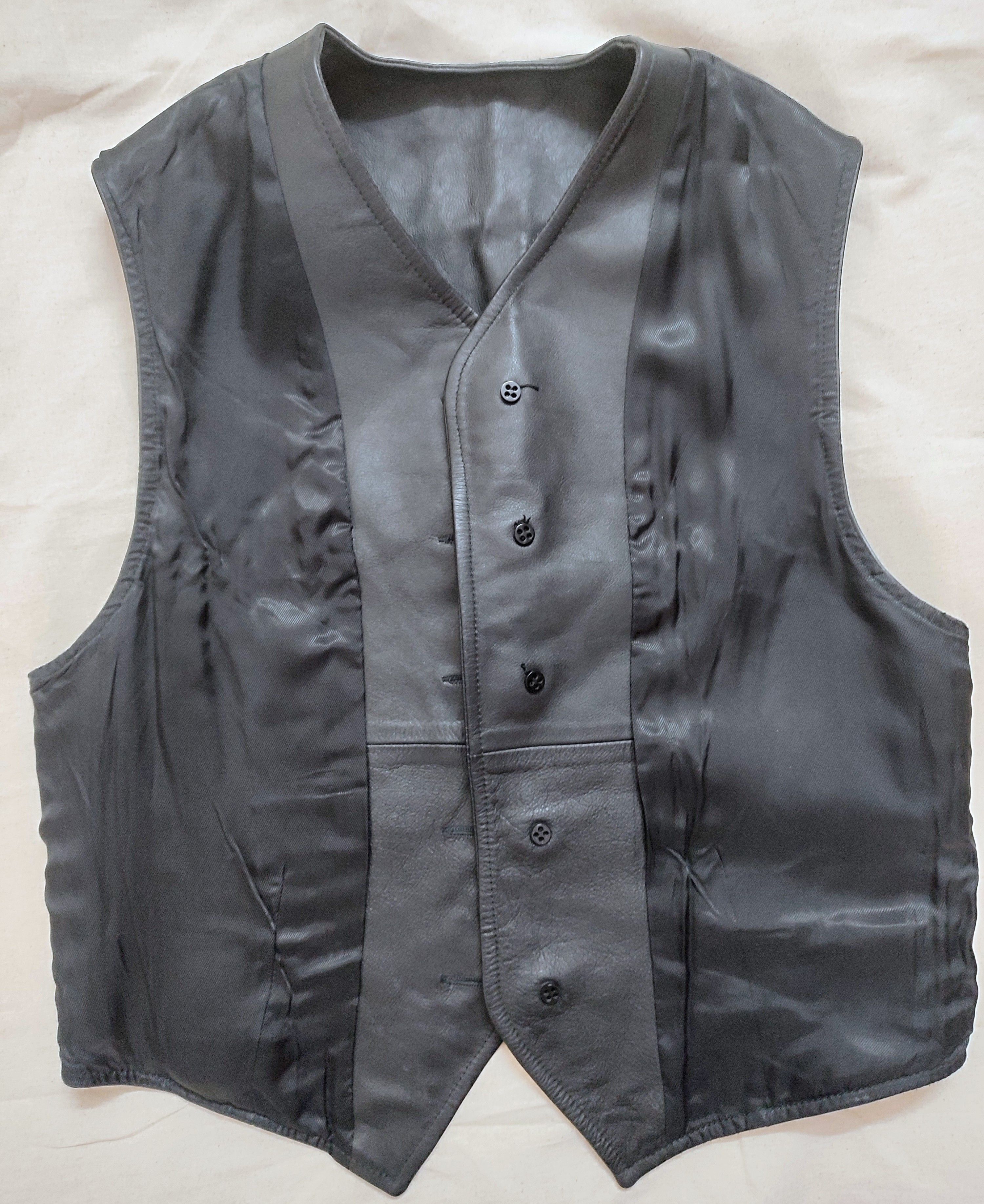 Dolce & Gabbana Vintage leather vest Size US L / EU 52-54 / 3 - 2 Thumbnail
