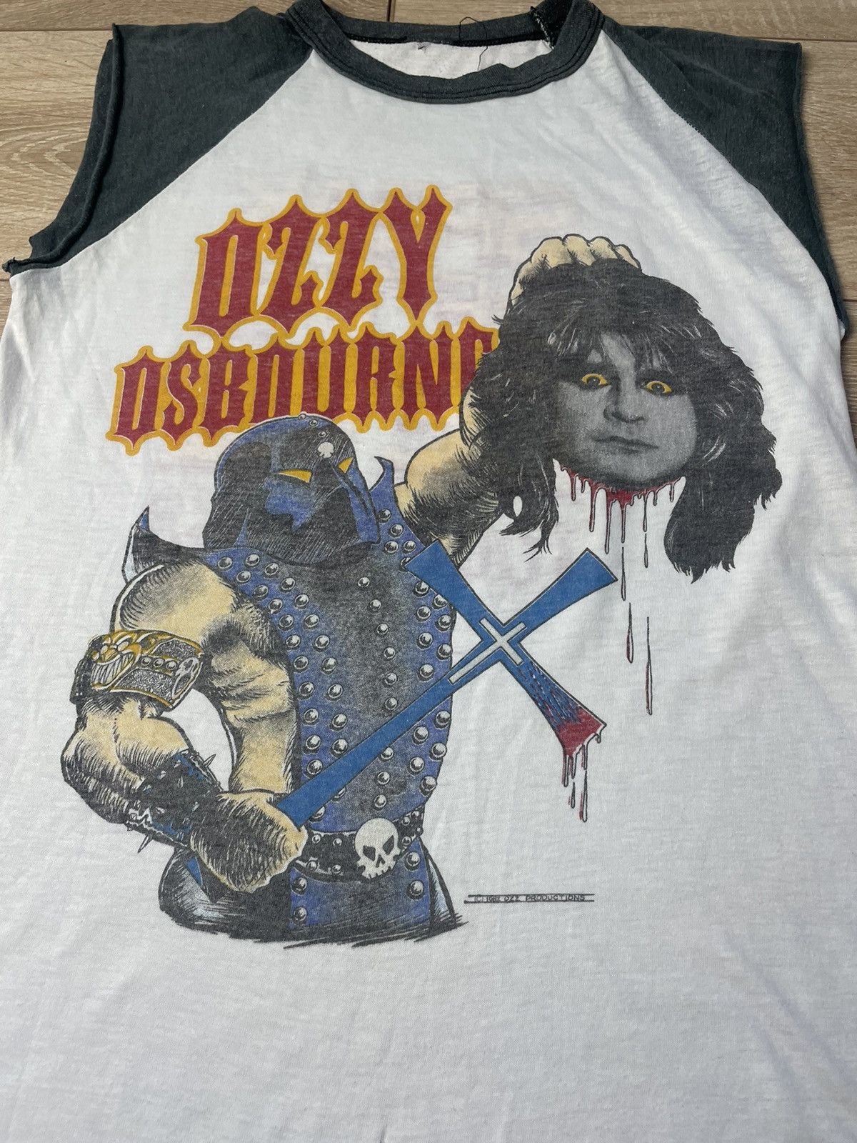Ozzy Osbourne Vintage Original 1982 Ozzy Osbourne Concert Shirt Devil Tour Size US M / EU 48-50 / 2 - 2 Thumbnail
