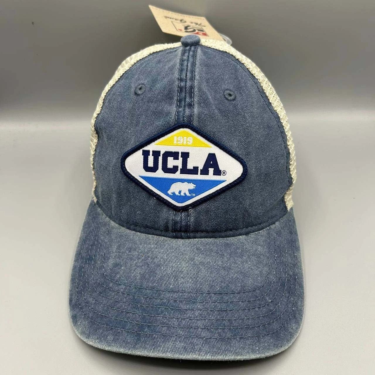 The Game Vintage UCLA Bruins Trucker Hat Men Denim NCAA Snap Back Cap Size ONE SIZE - 1 Thumbnail