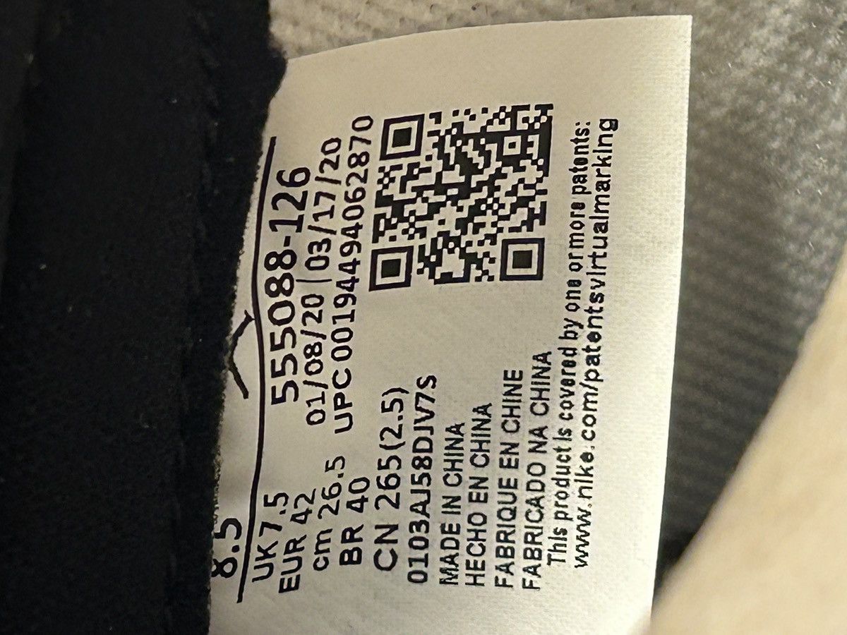 Jordan Brand × Nike Jordan 1 High Light Smoke Gray Size US 10 / EU 43 - 11 Thumbnail