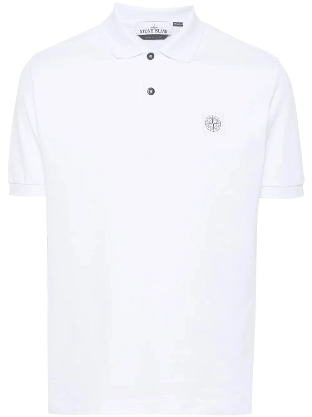 Stone Island 50/2 Organic Cotton Piquet Polo Size US L / EU 52-54 / 3 - 1 Thumbnail