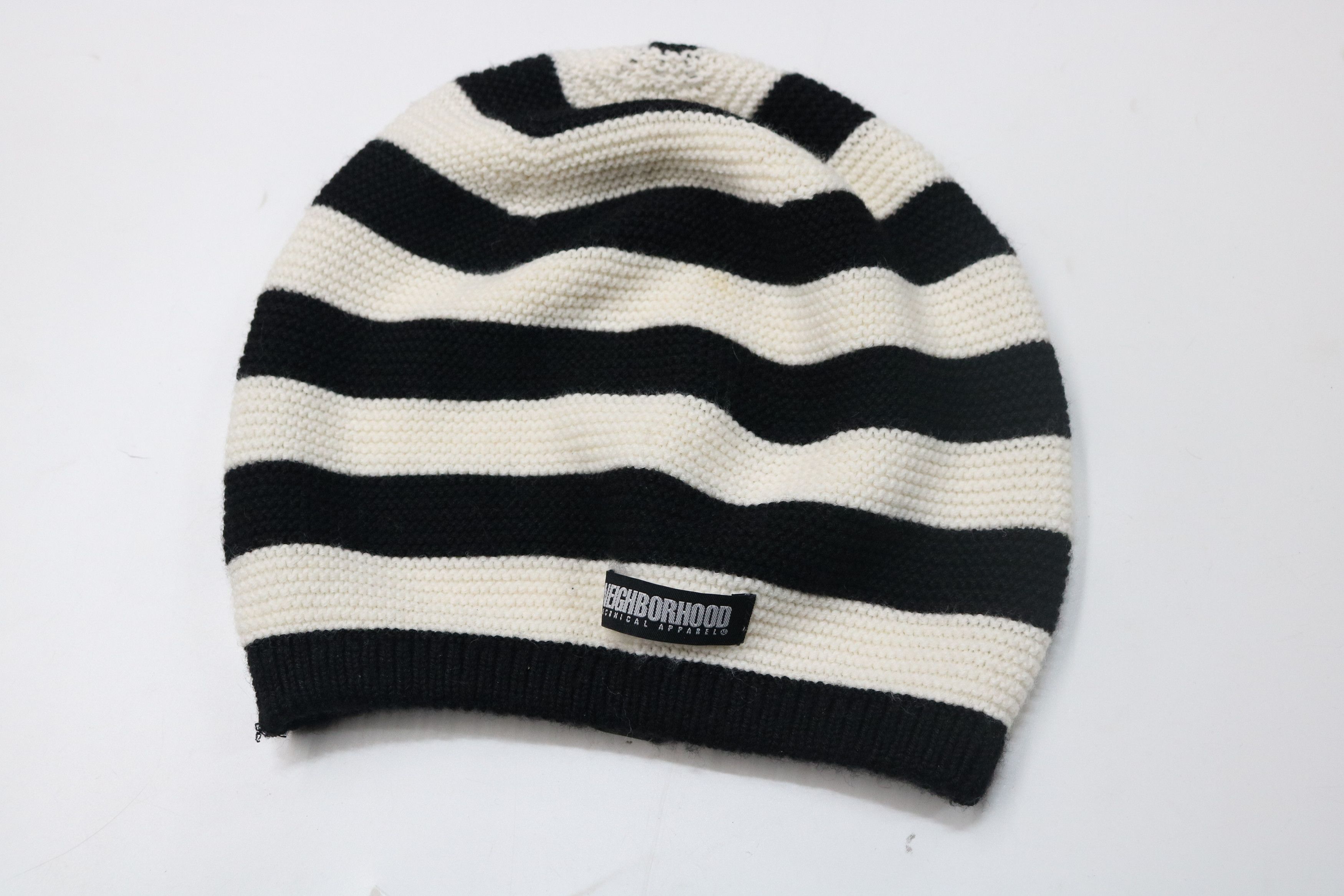Neighborhood NEIGHBORHOOD Striped Balloon Beanie Size ONE SIZE - 5 Thumbnail
