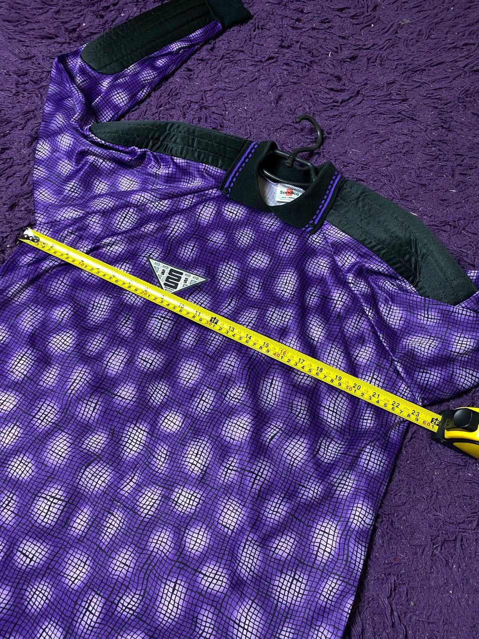 Vintage Y2K Long Sleeve Vintage Abstract Sondico Jersey Size US L / EU 52-54 / 3 - 10 Thumbnail