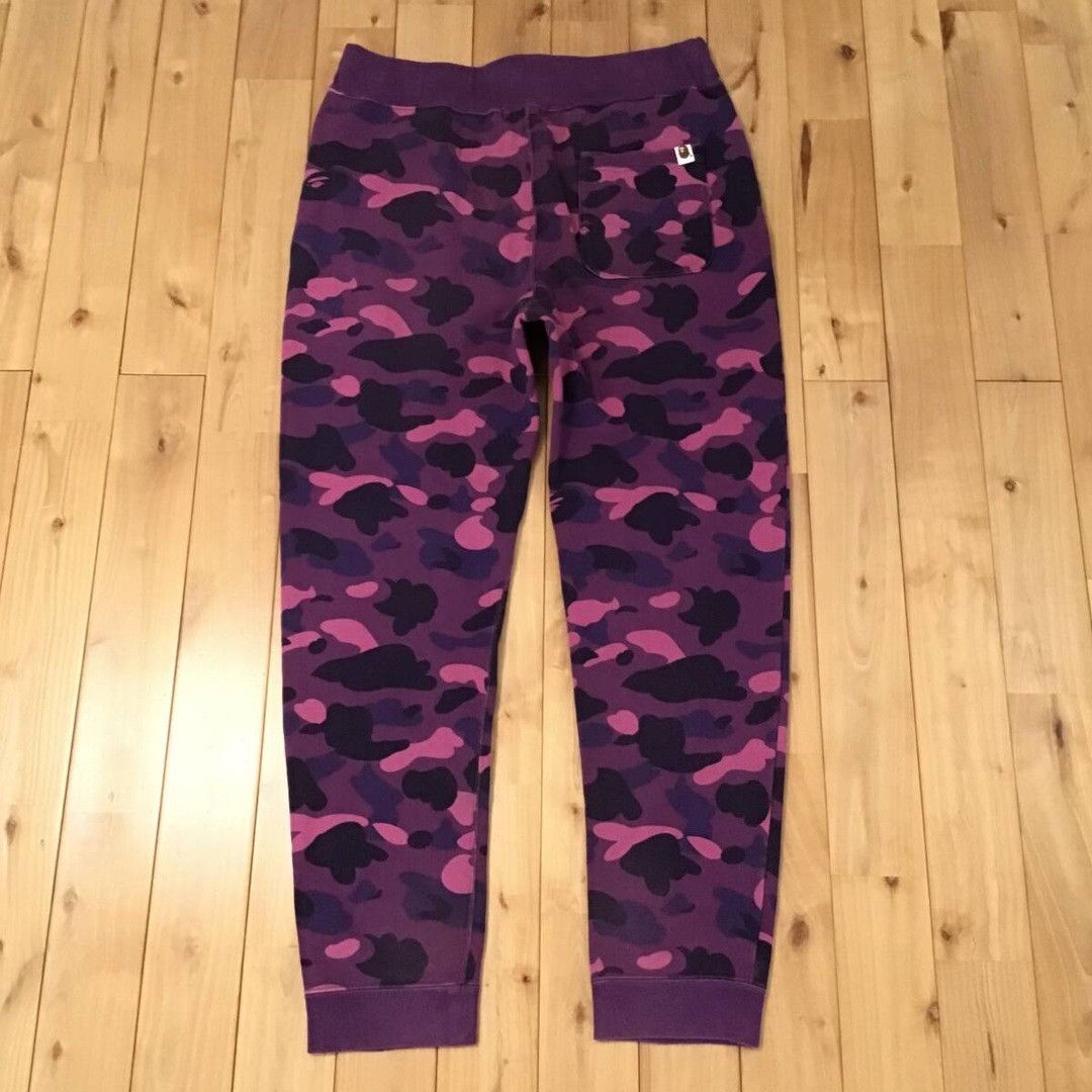 Bape BAPE Purple camo sweat pants a bathing ape ★size XL Size US 36 / EU 52 - 2 Thumbnail