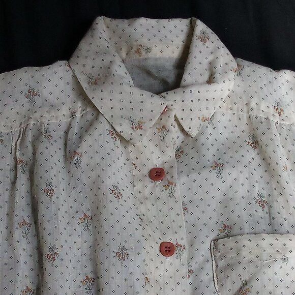 Other Vintage Floral Pattern Cottage Dress Midi Size M / US 6-8 / IT 42-44 - 1 Thumbnail