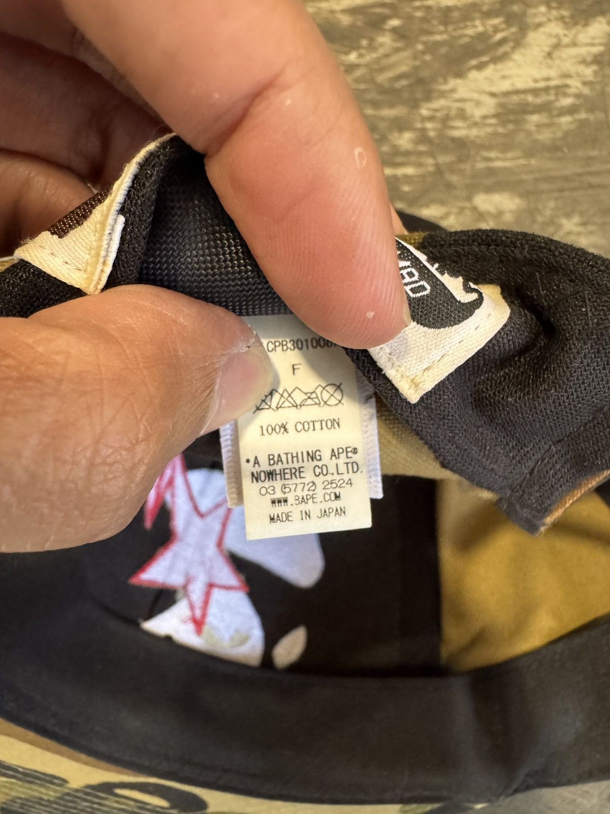 Bape VINTAGE BAPE CAMO HAT Size ONE SIZE - 8 Thumbnail