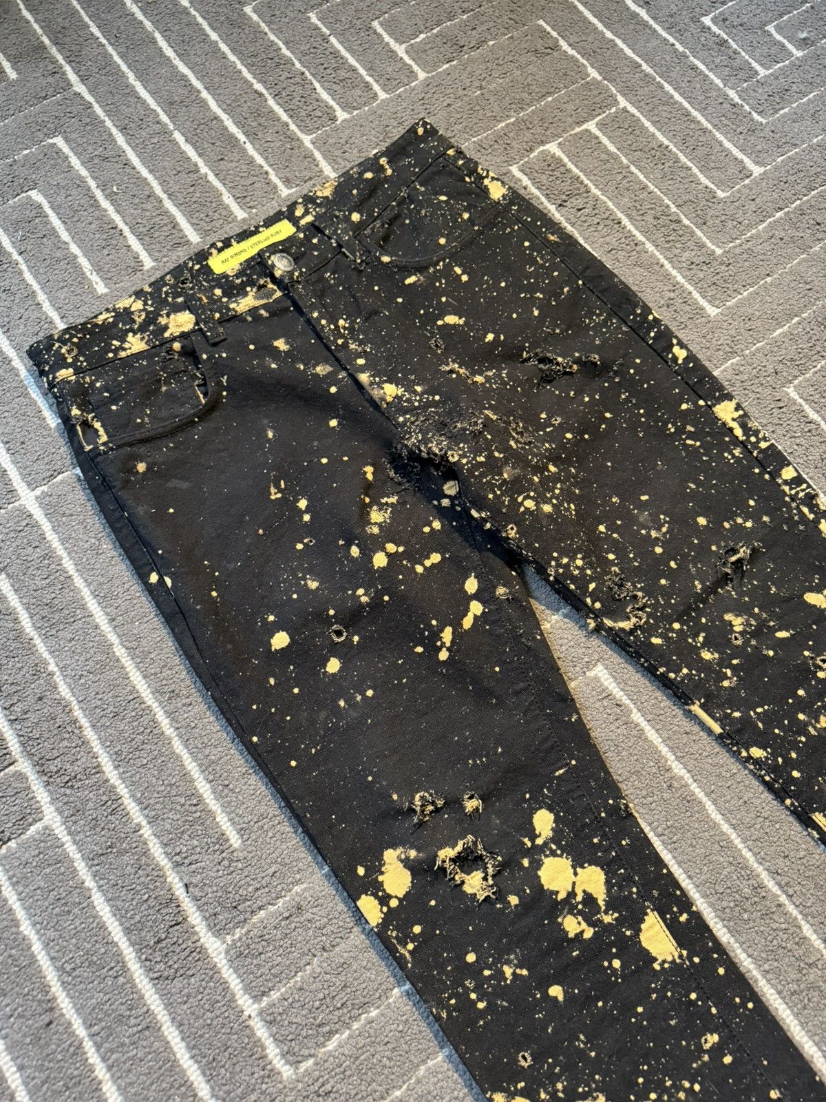 Raf Simons × Sterling Ruby Raf Simons Sterling Ruby Paint Splatter Pants Size US 28 / EU 44 - 3 Thumbnail