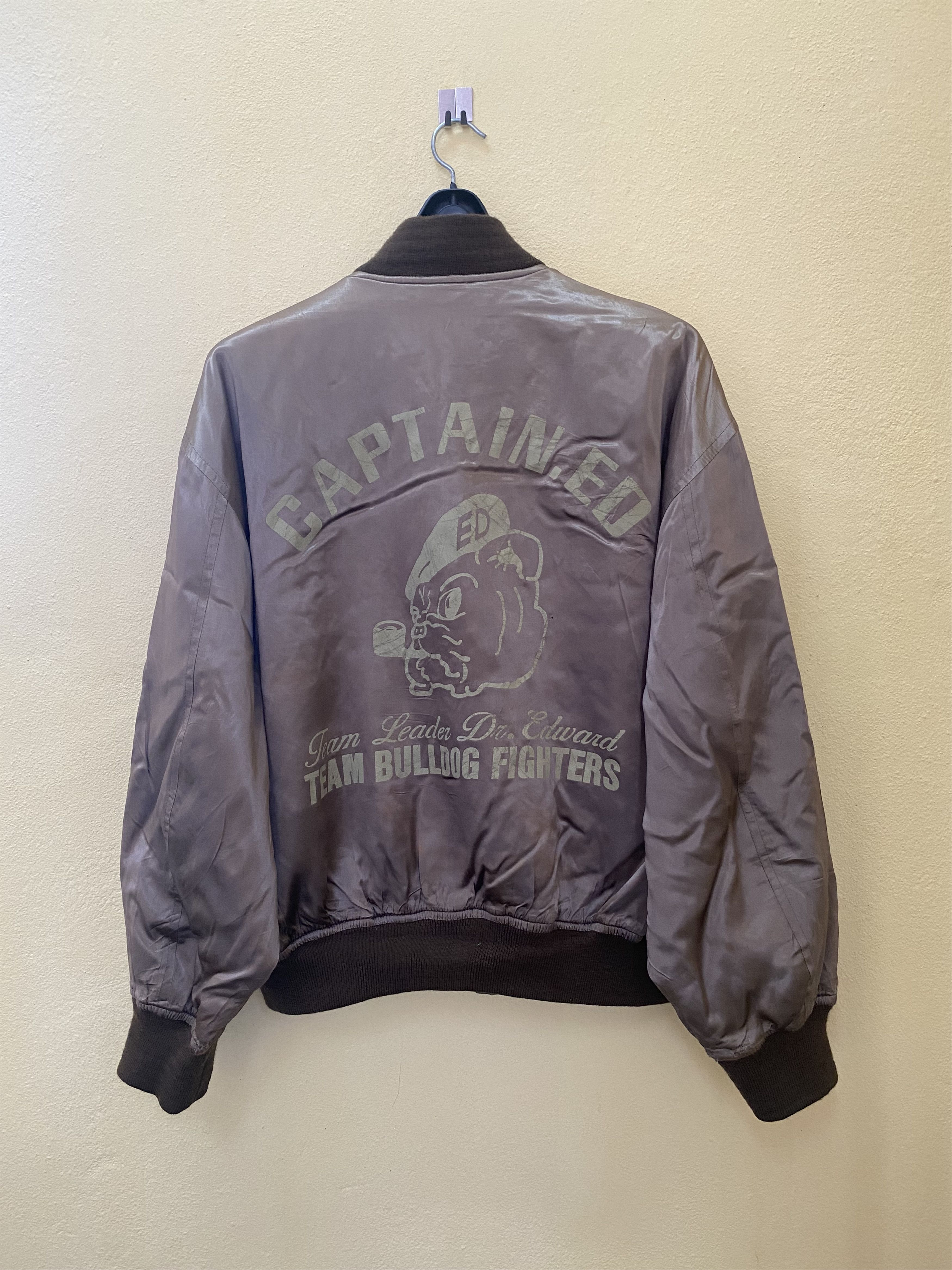 Other Vintage Captain ed bulldog varsity jacket Size US XL / EU 56 / 4 - 3 Thumbnail