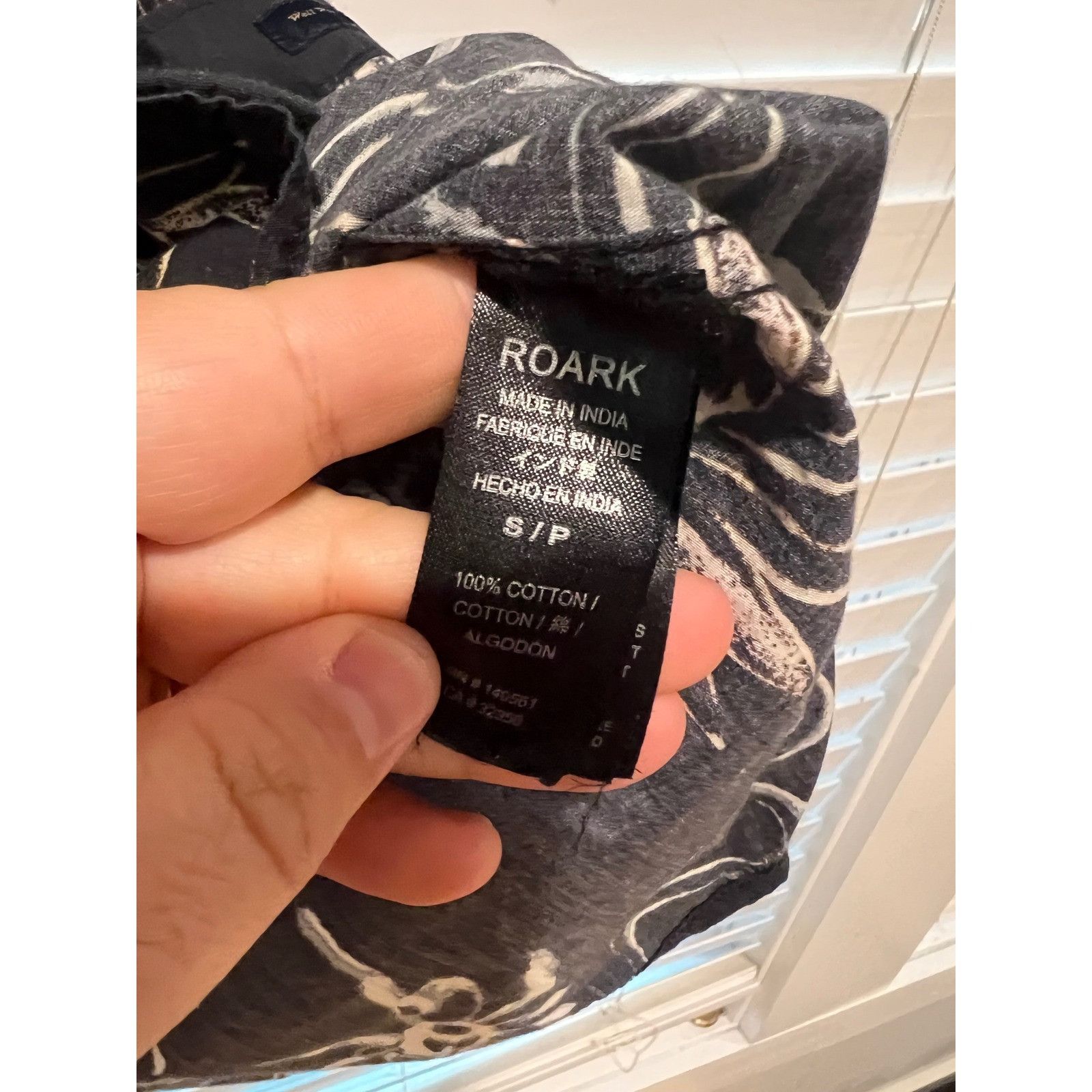 Roark Roark The Artifacts of Adventure Classic Fit Floral Short Sl Size US S / EU 44-46 / 1 - 3 Thumbnail