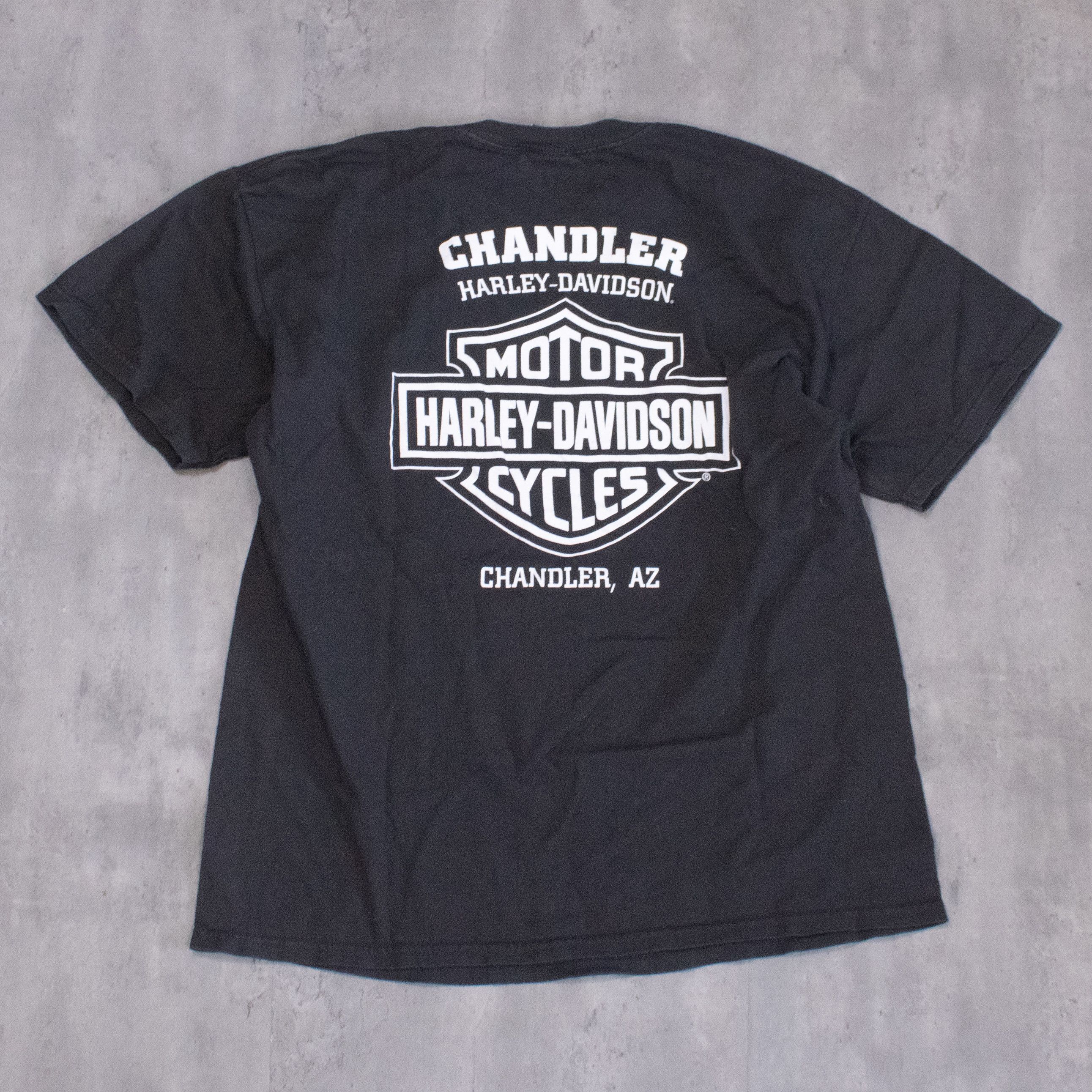 Harley Davidson Harley Davidson Skull Arizona Black Black T-Shirt Size US L / EU 52-54 / 3 - 6 Thumbnail