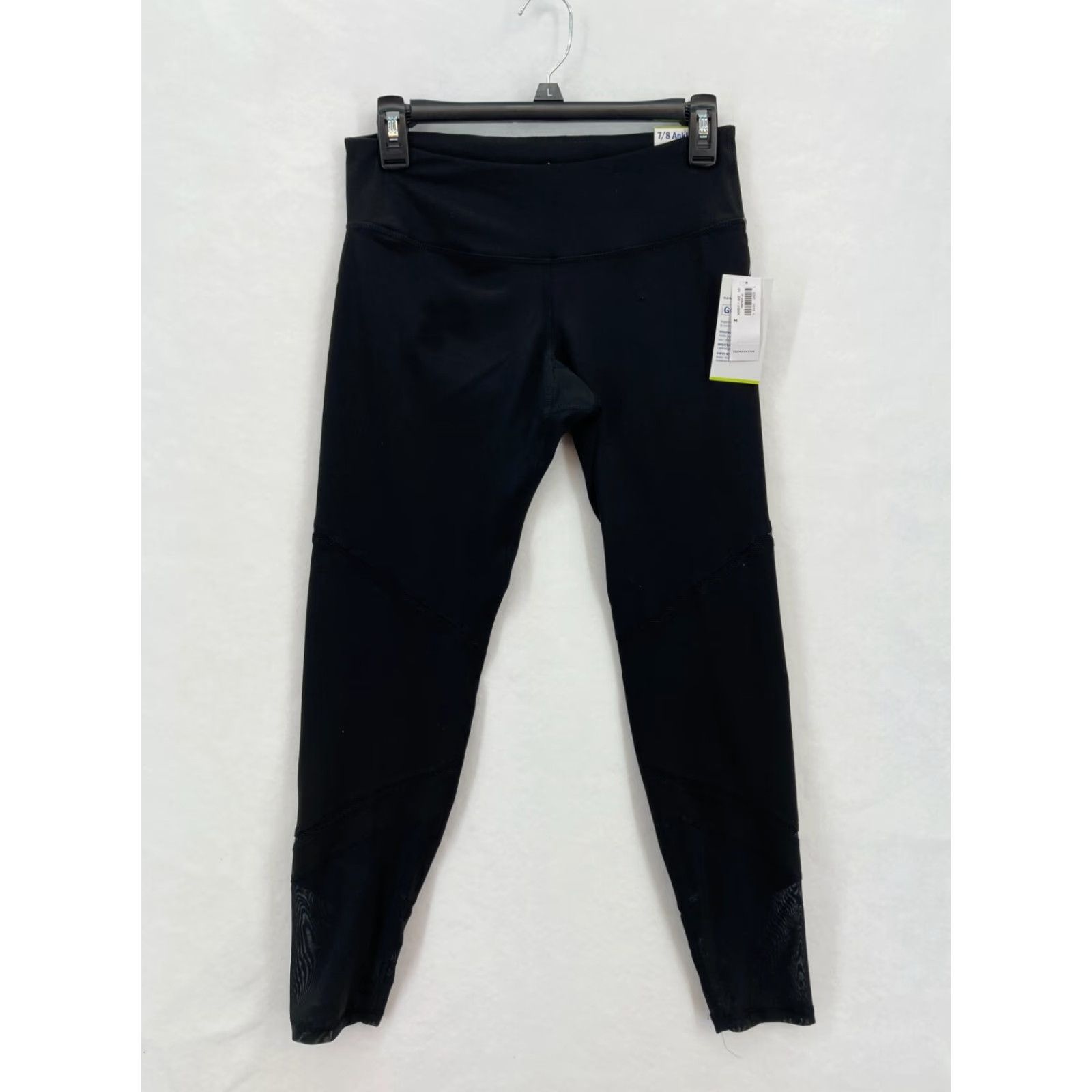 Old Navy Old Navy Active Leggings Women's Medium Black Quick Dry Stretch Skinny Ankle NWT Size 32" / US 10 / IT 46 - 2 Thumbnail