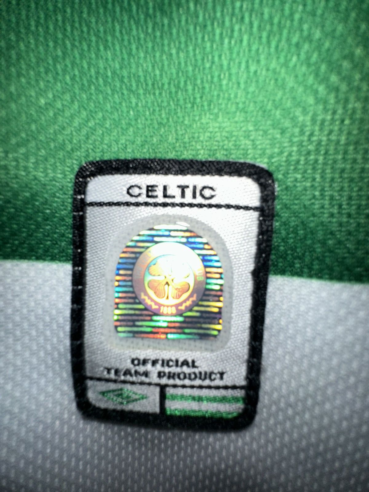 Umbro Celtic FC Home Shirt Umbro 2002–2003 “Carling” 100 Years Size US L / EU 52-54 / 3 - 5 Thumbnail