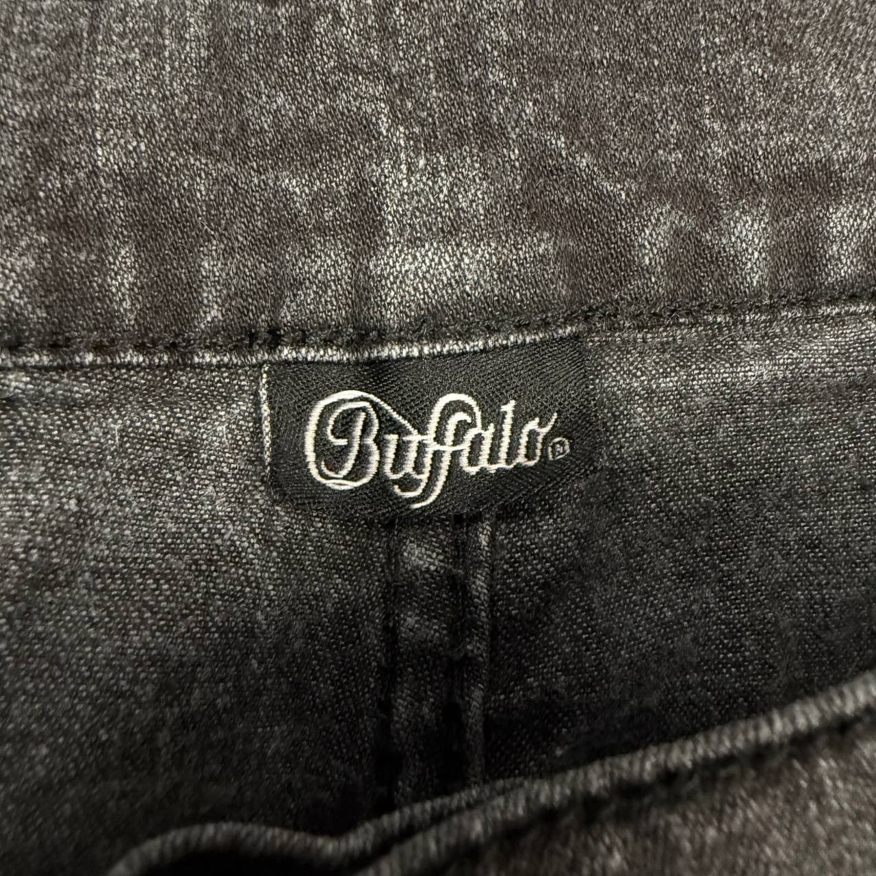 Buffalo London BUFFALO REBEL BLACK SKINNY JEANS KNEE PATCH Size 28" / US 6 / IT 42 - 4 Thumbnail